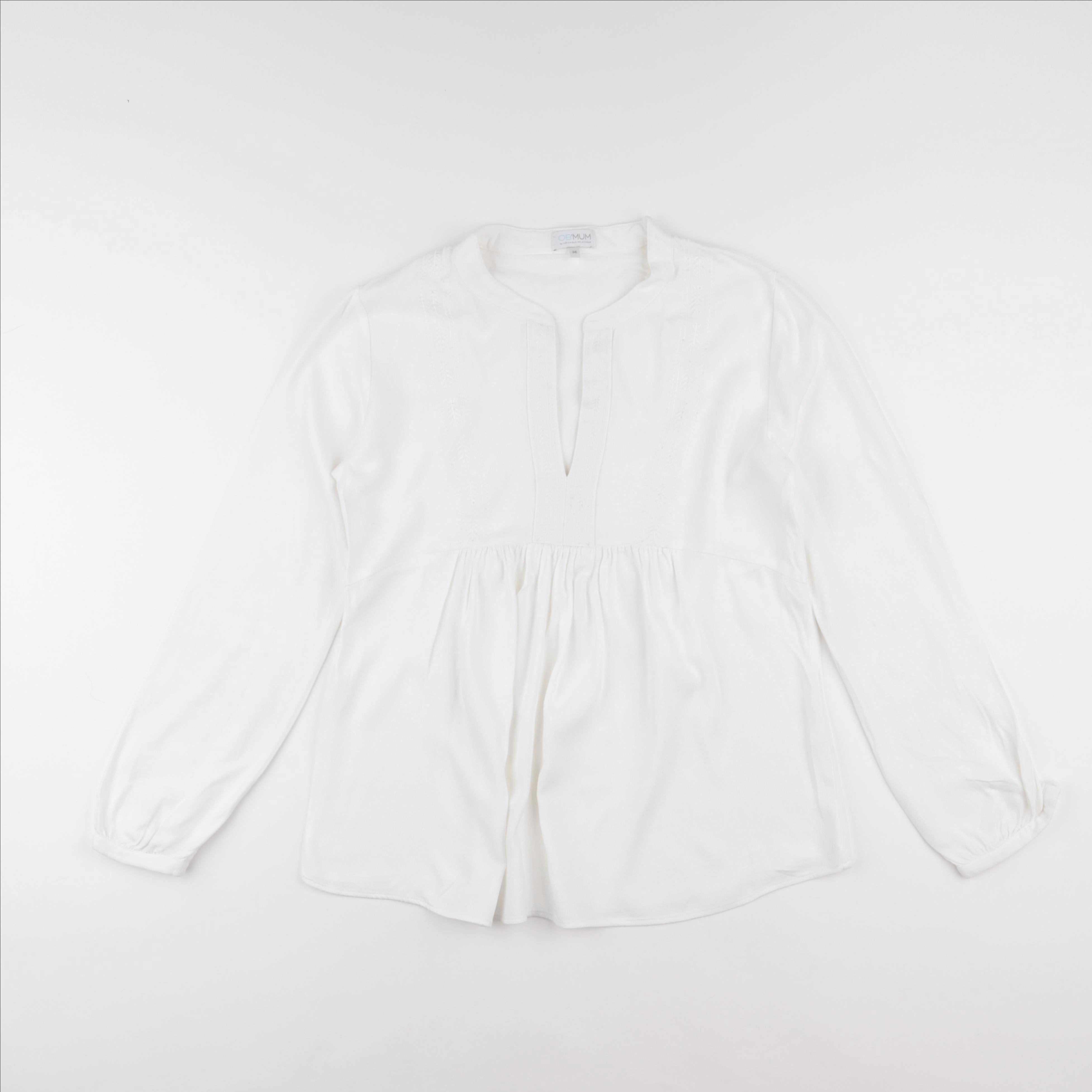 OB'MUM - blouse grossesse blanc - 36