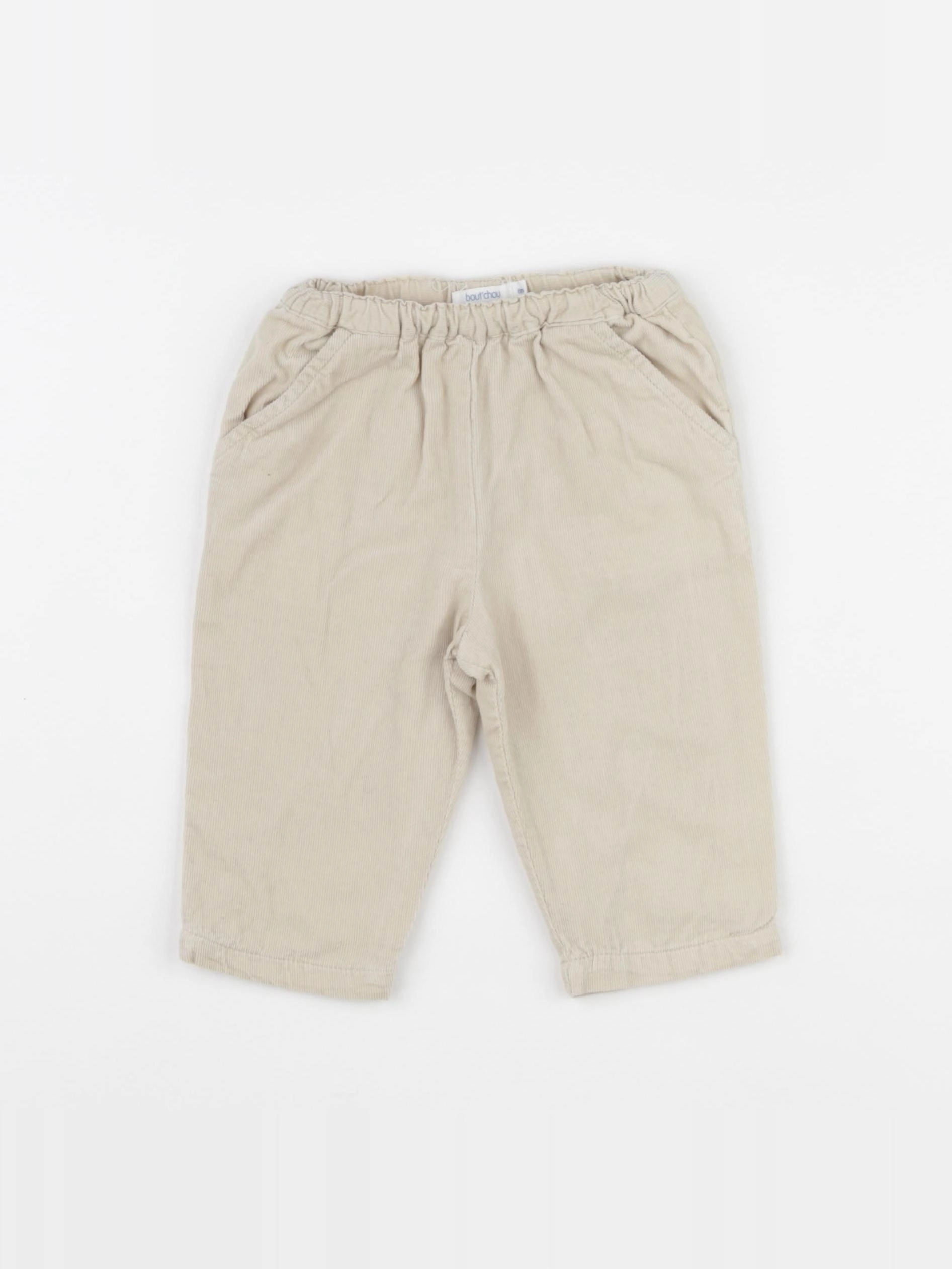 Boutchou - pantalon doublé beige - 6 mois