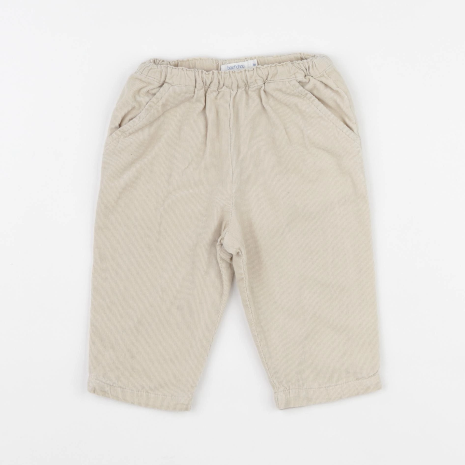 Boutchou - pantalon doublé beige - 6 mois