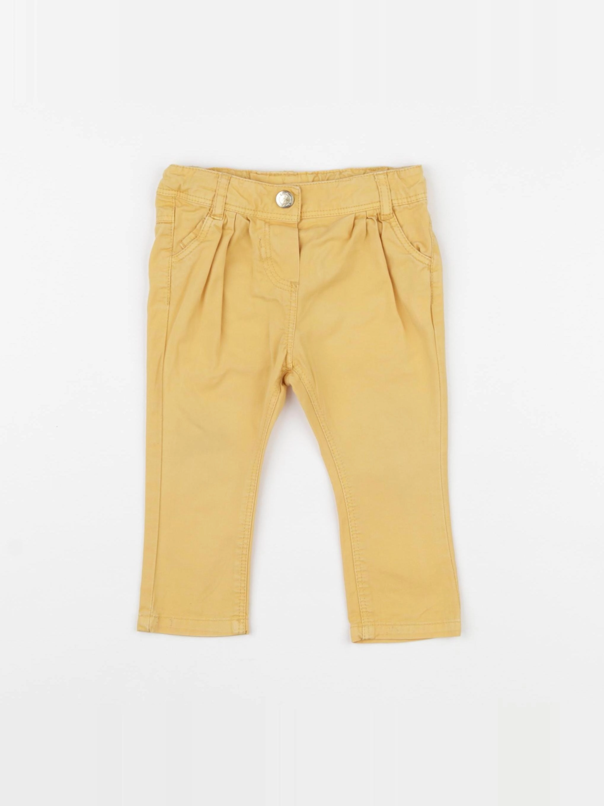 Tape à l'oeil - pantalon jaune - 6 mois