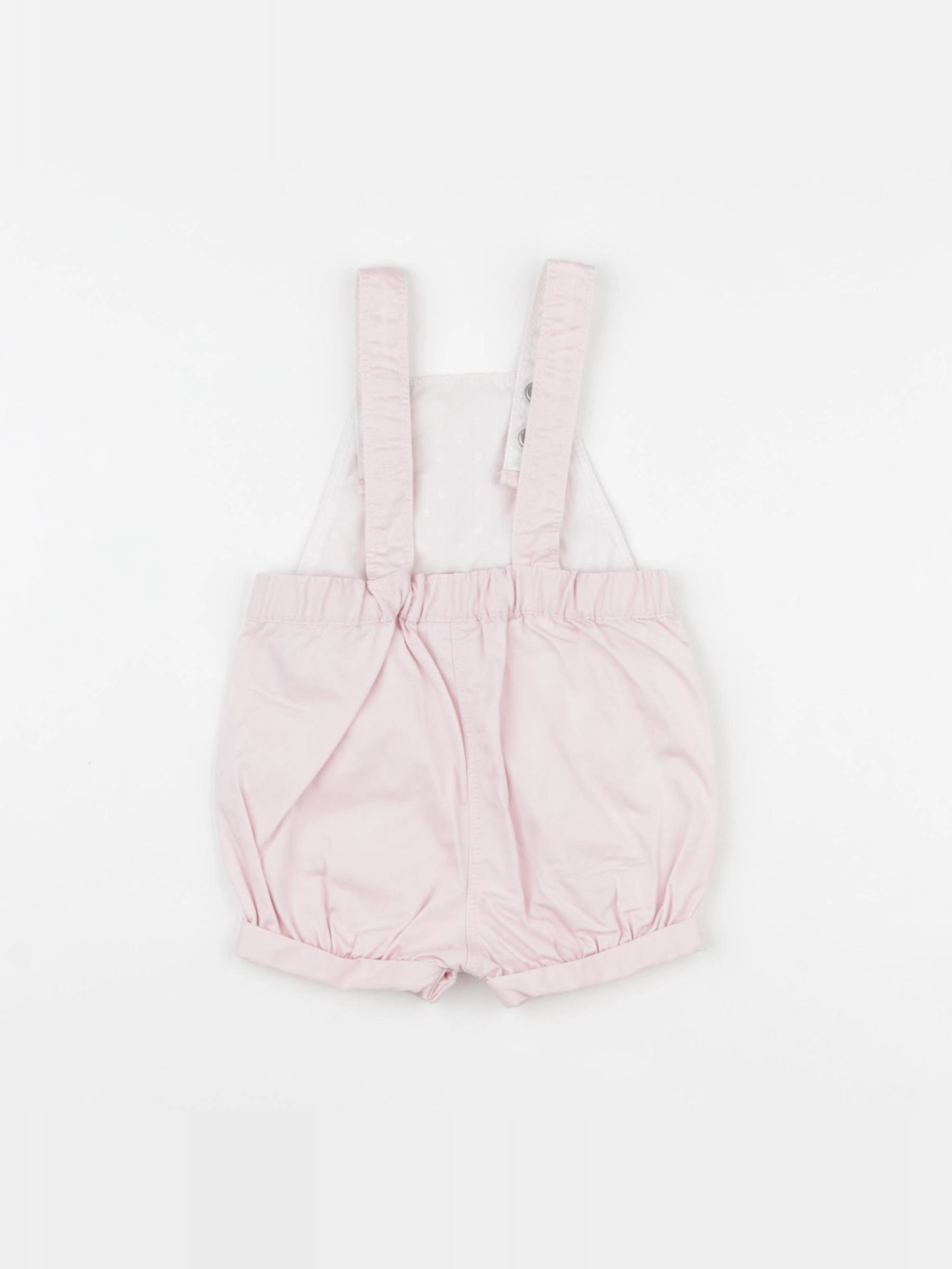 Petit Bateau - salopette rose - 6 mois