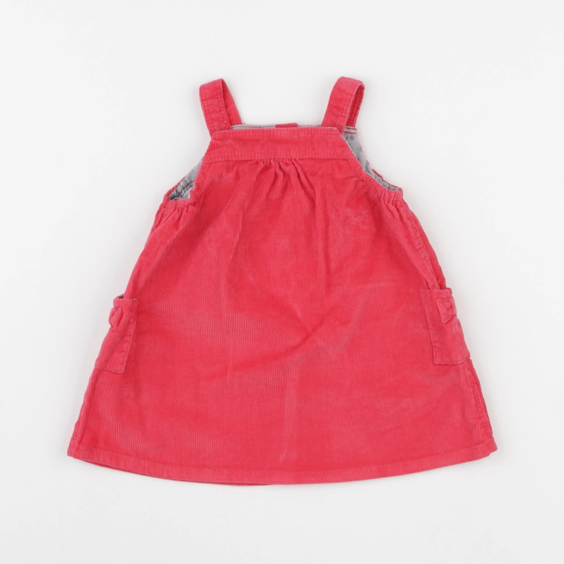Petit Bateau - robe rose - 3 mois