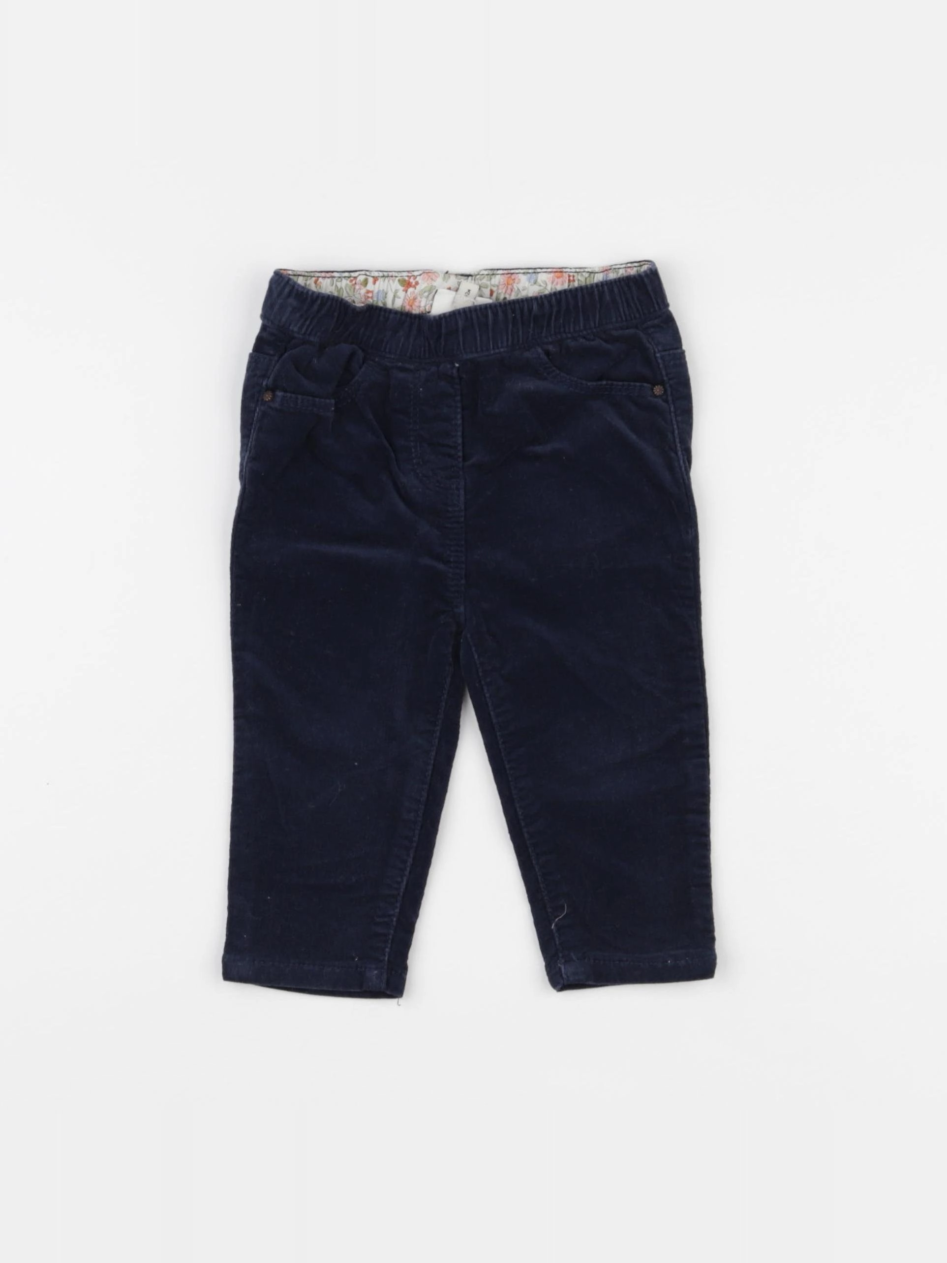 Cyrillus - pantalon bleu - 12 mois