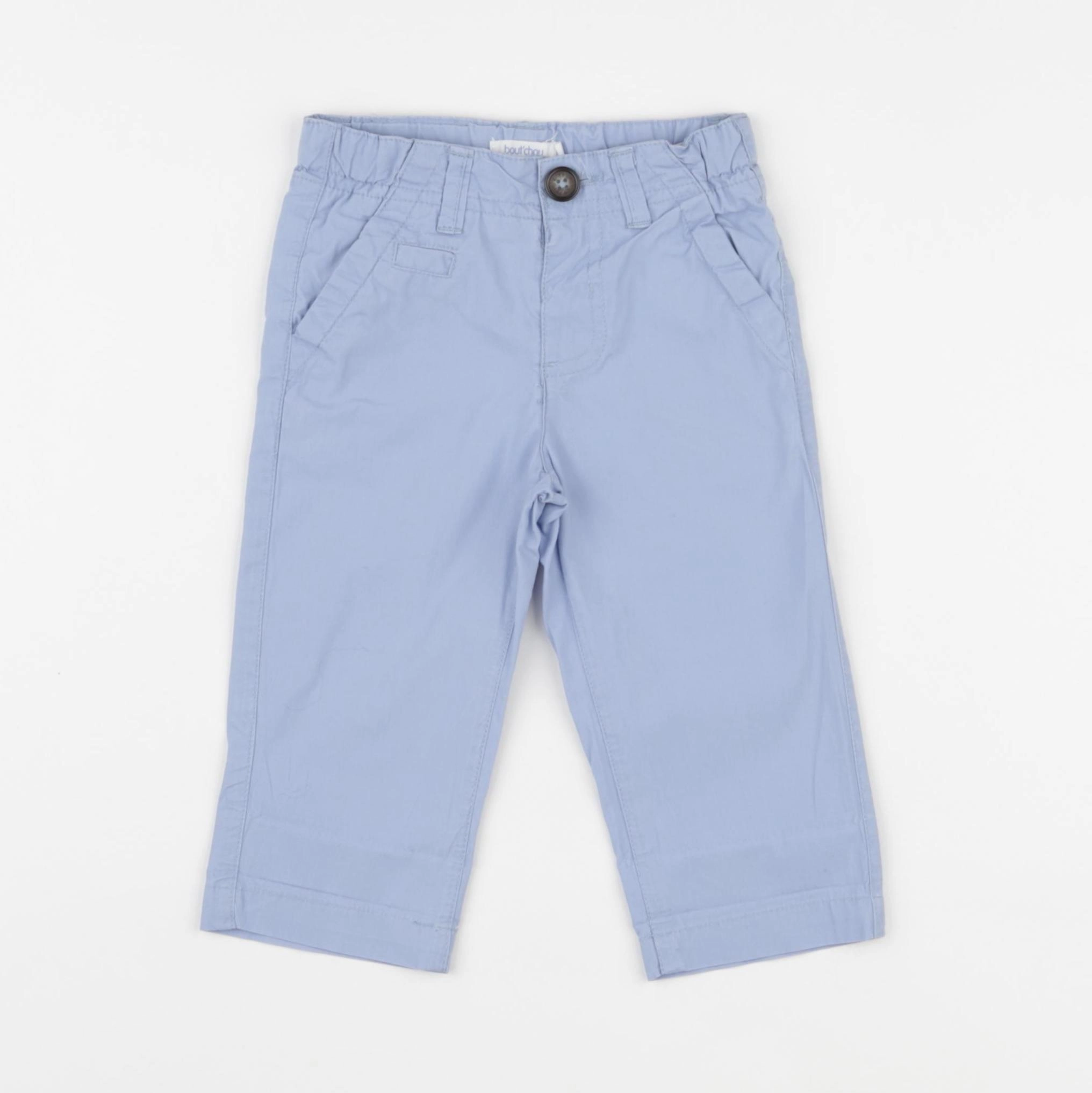 Boutchou - pantalon bleu - 6 mois