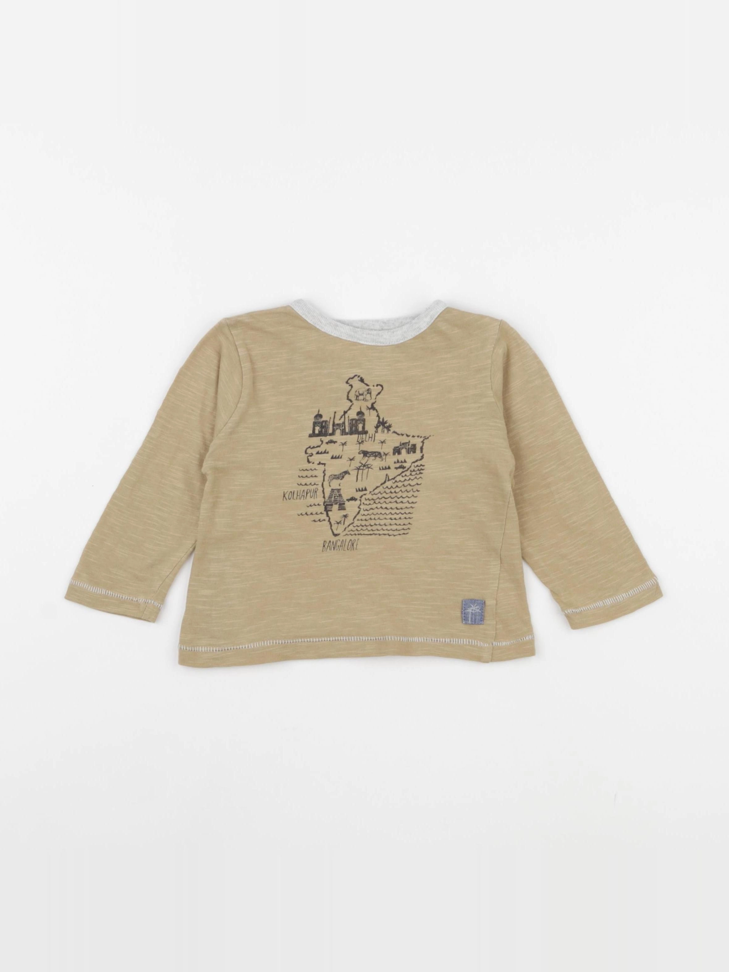 Cadet Rousselle - tee-shirt beige - 6 mois