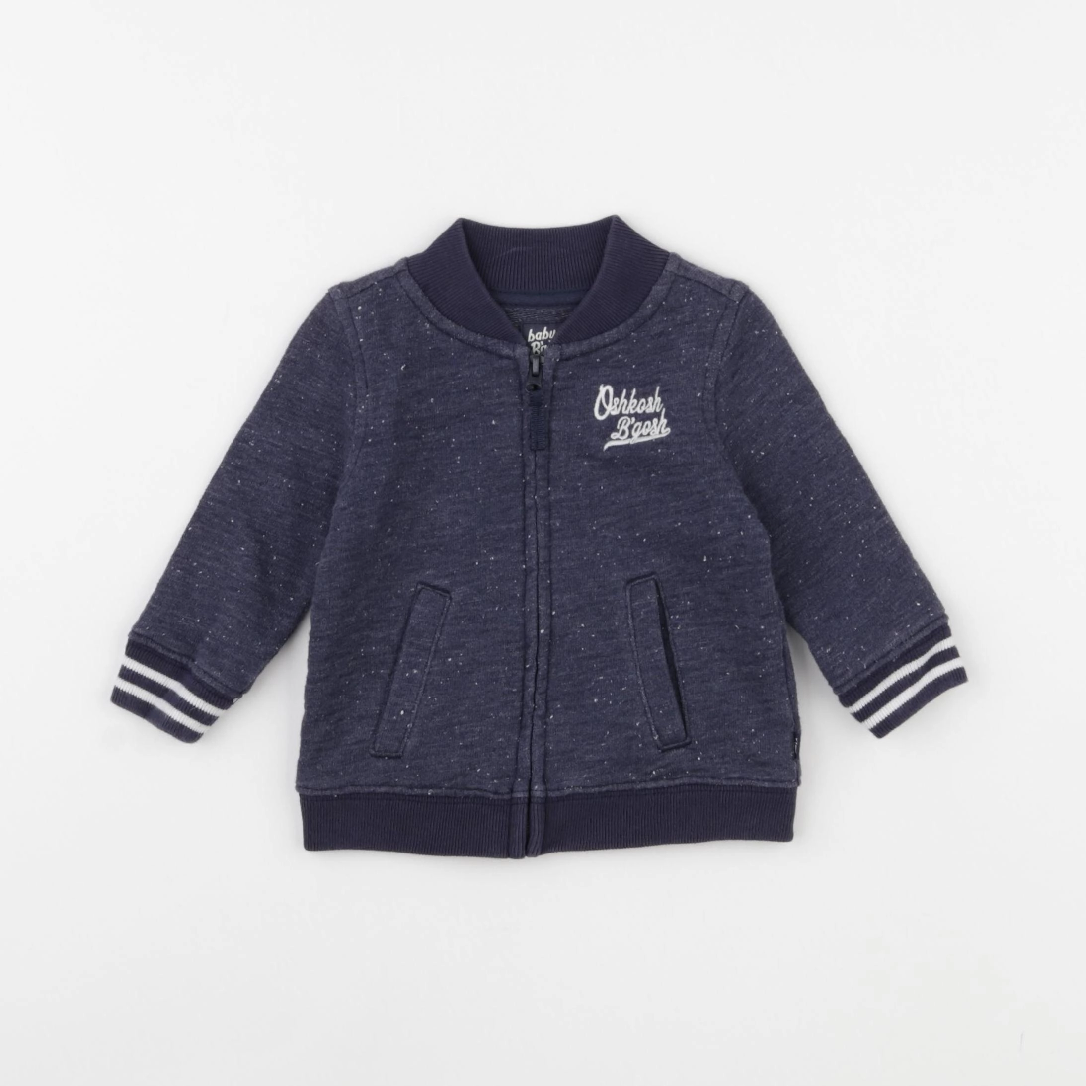 Oshkosh - sweat bleu - 6 mois