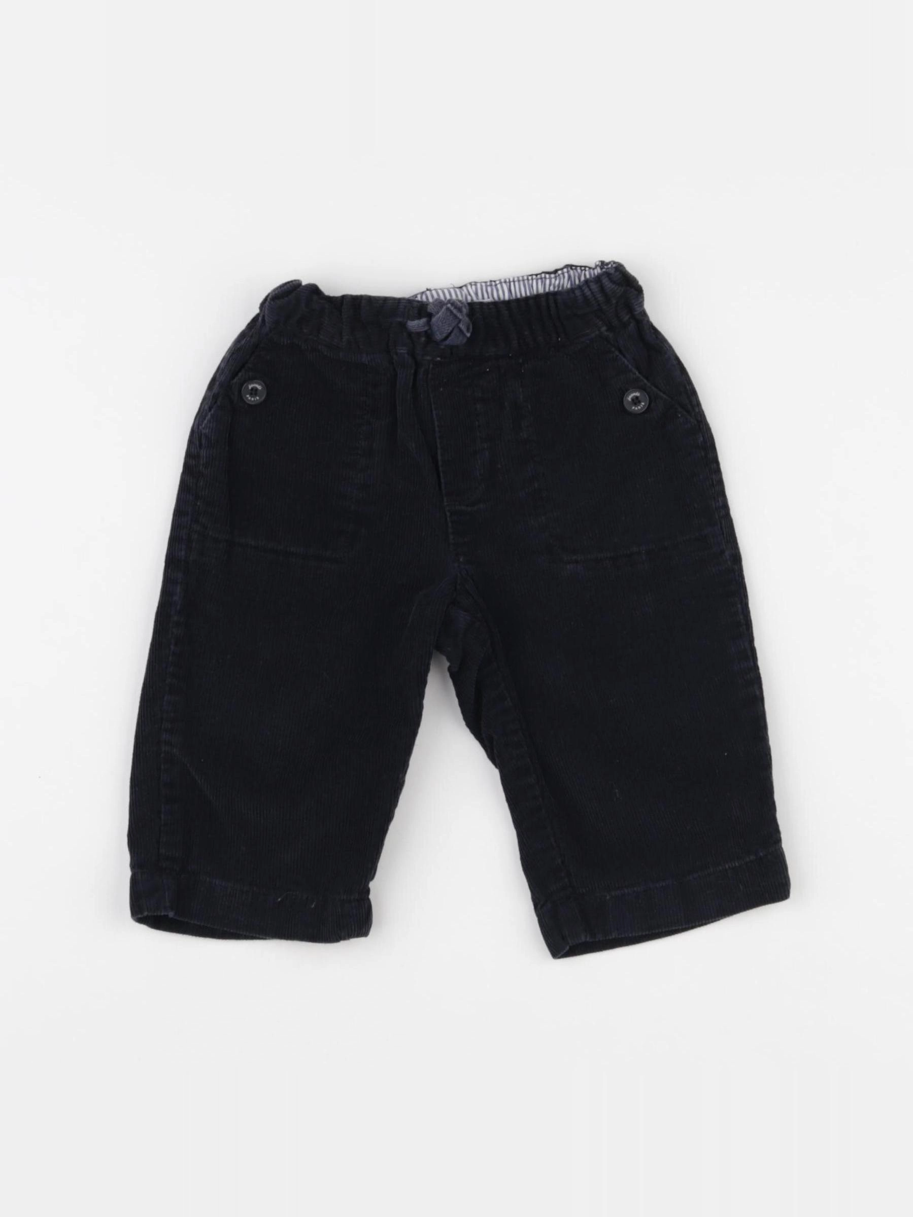 Jacadi - pantalon bleu - 6 mois