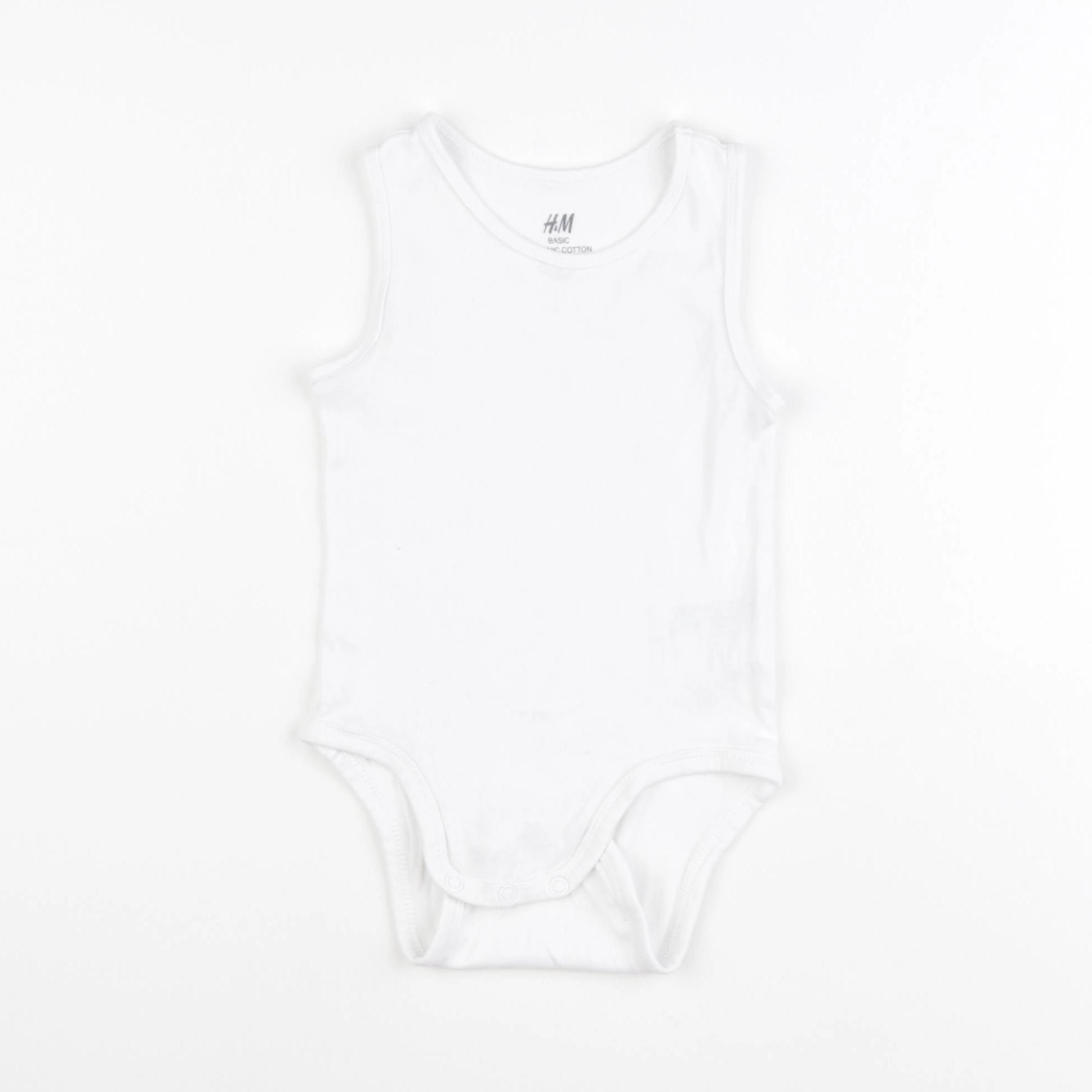 H&M - body blanc - 9/12 mois