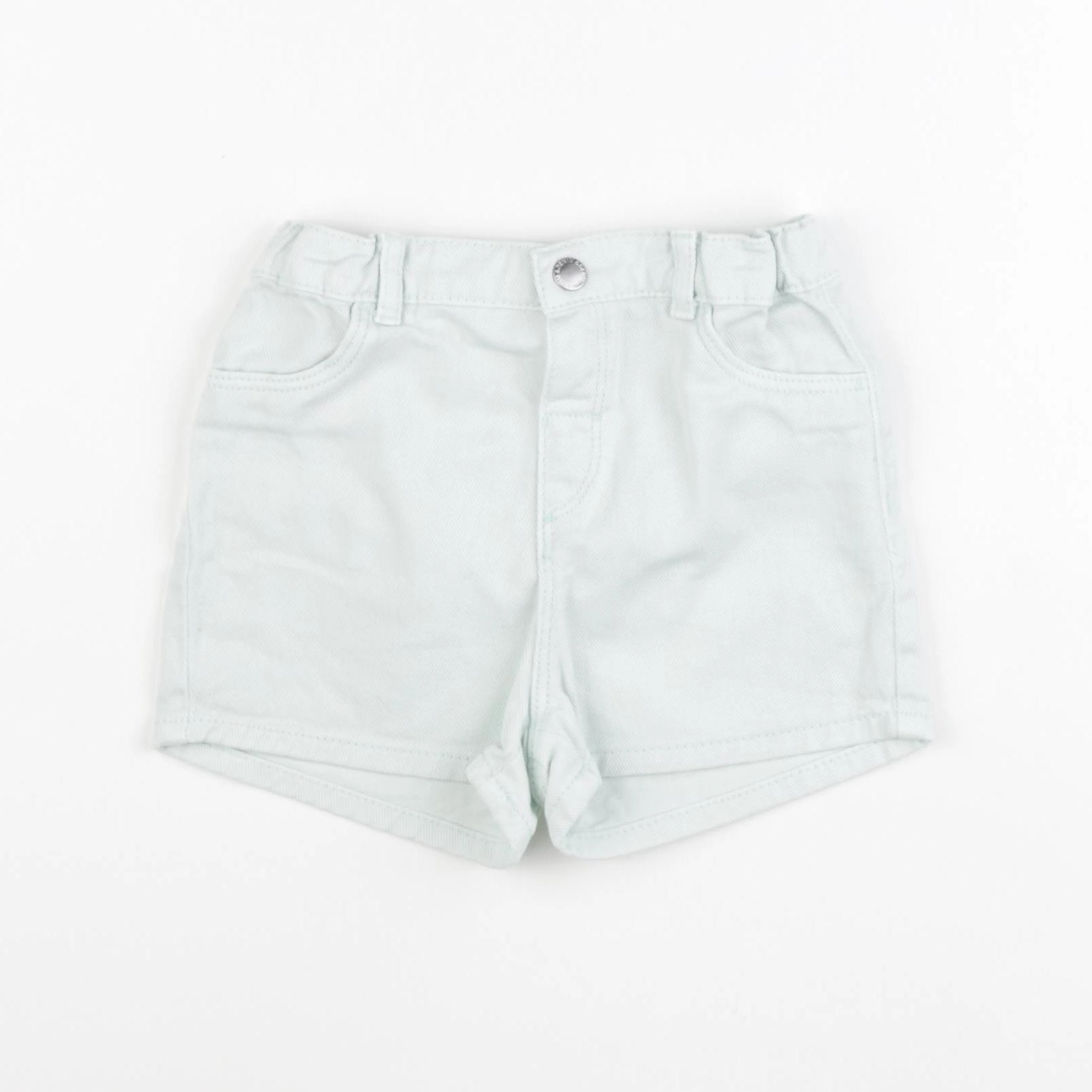 H&M - short vert - 18/24 mois