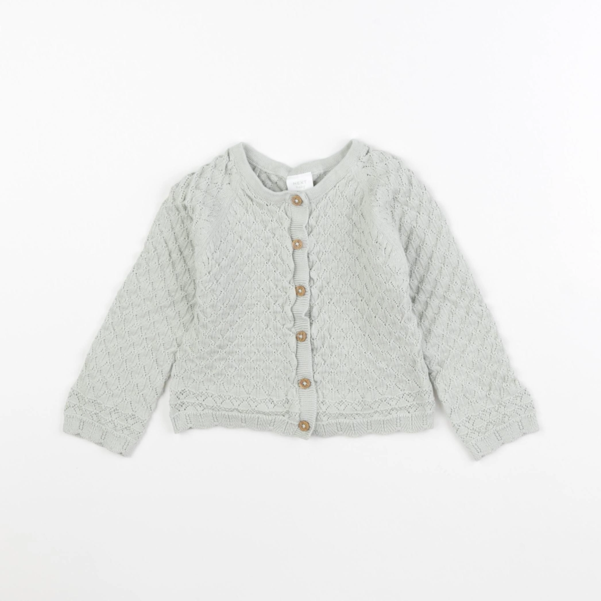 Next - gilet vert - 18/24 mois