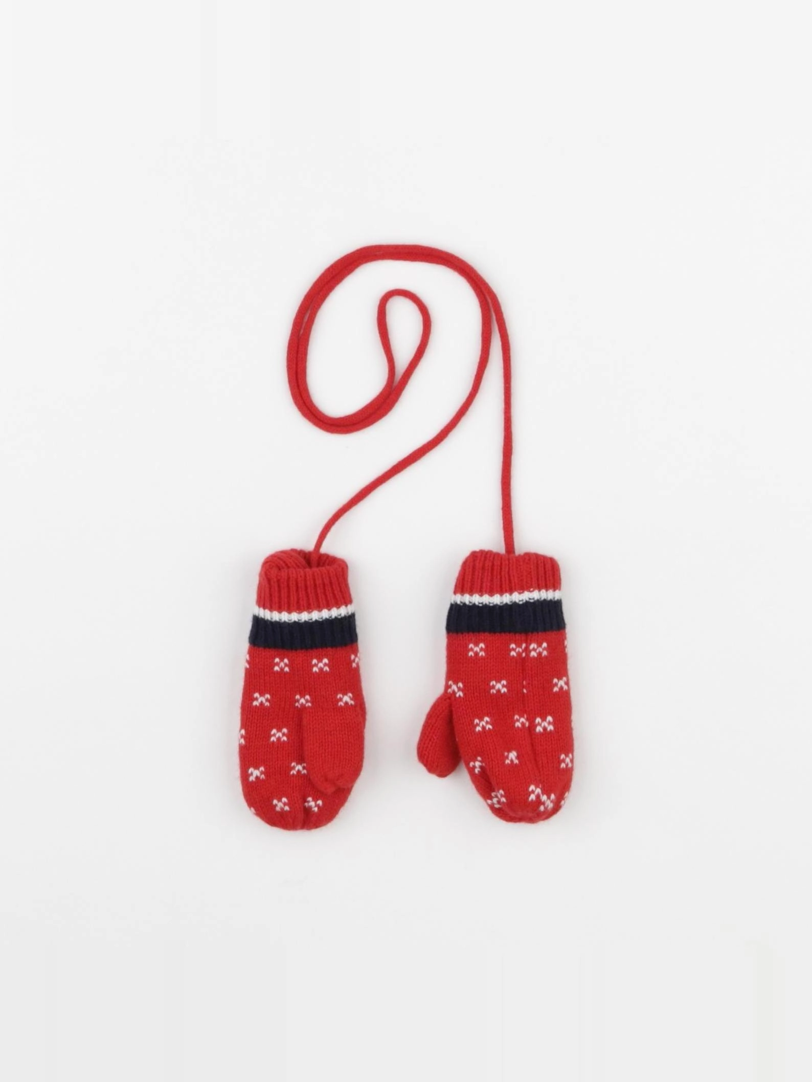 Jacadi - moufles rouge - 0/6 mois