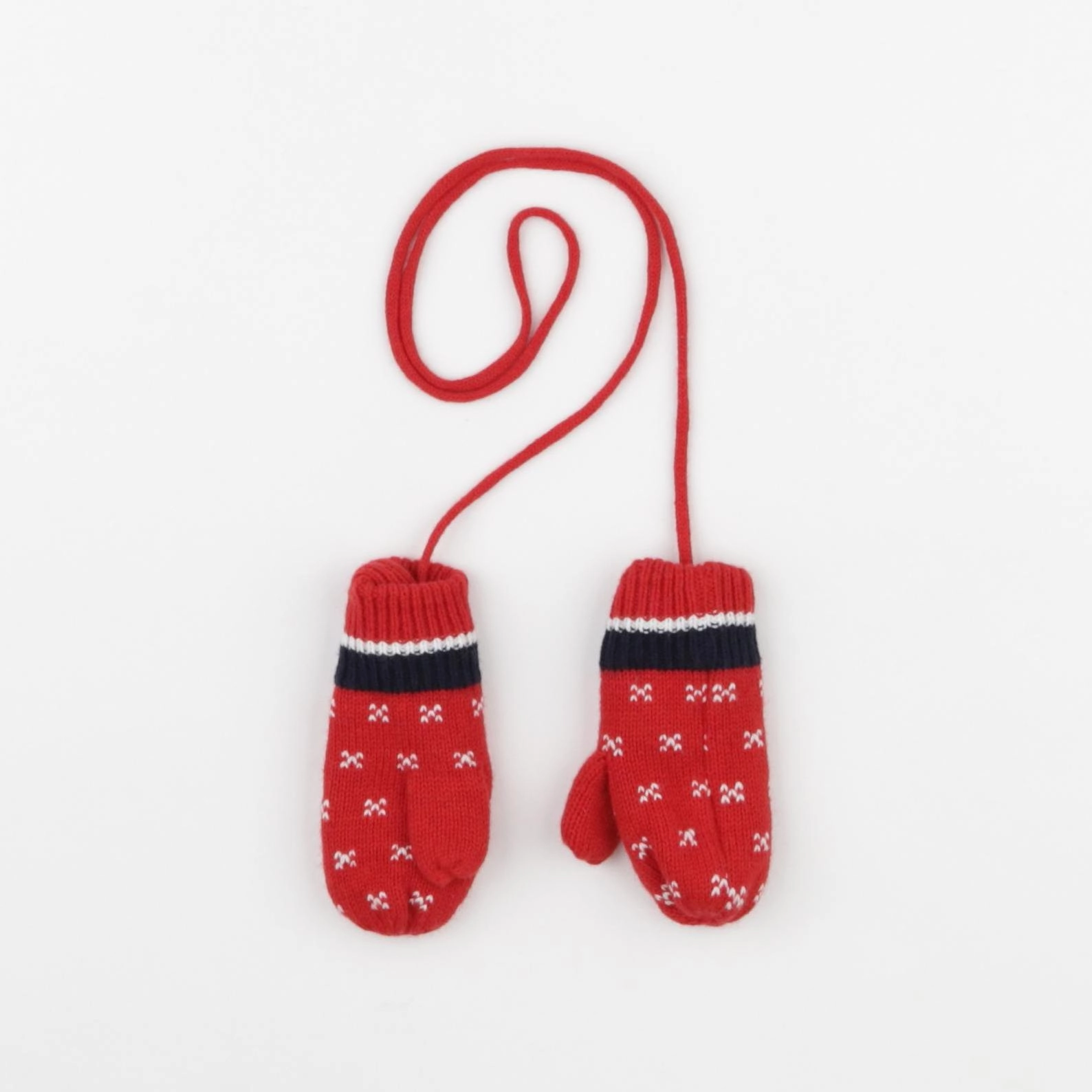 Jacadi - moufles rouge - 0/6 mois