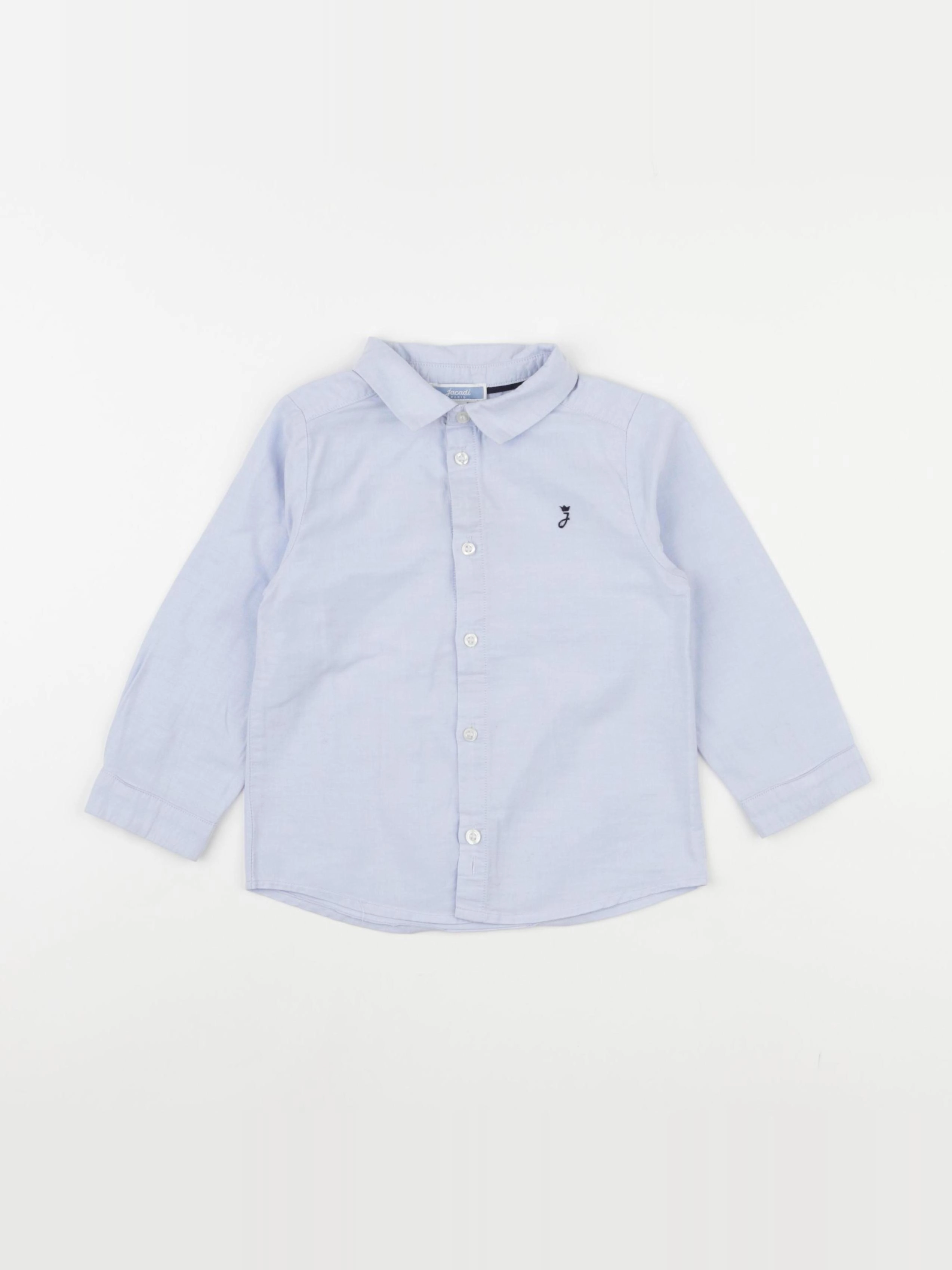 Jacadi - chemise bleu - 24 mois