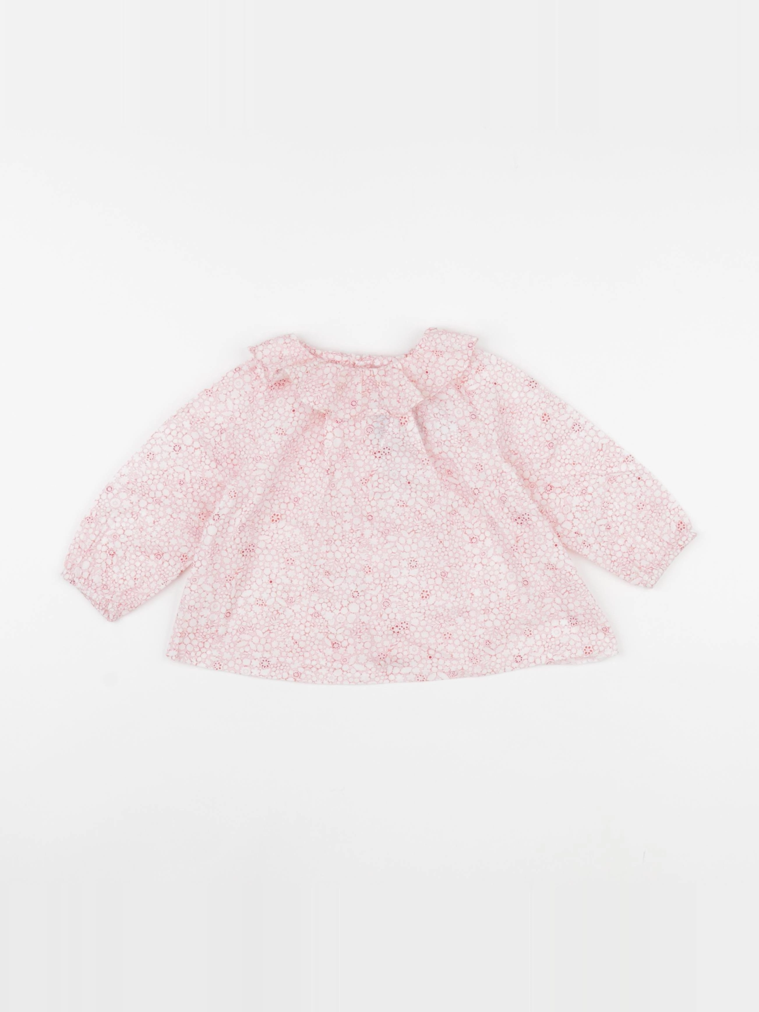 Jacadi - blouse rose - 12 mois