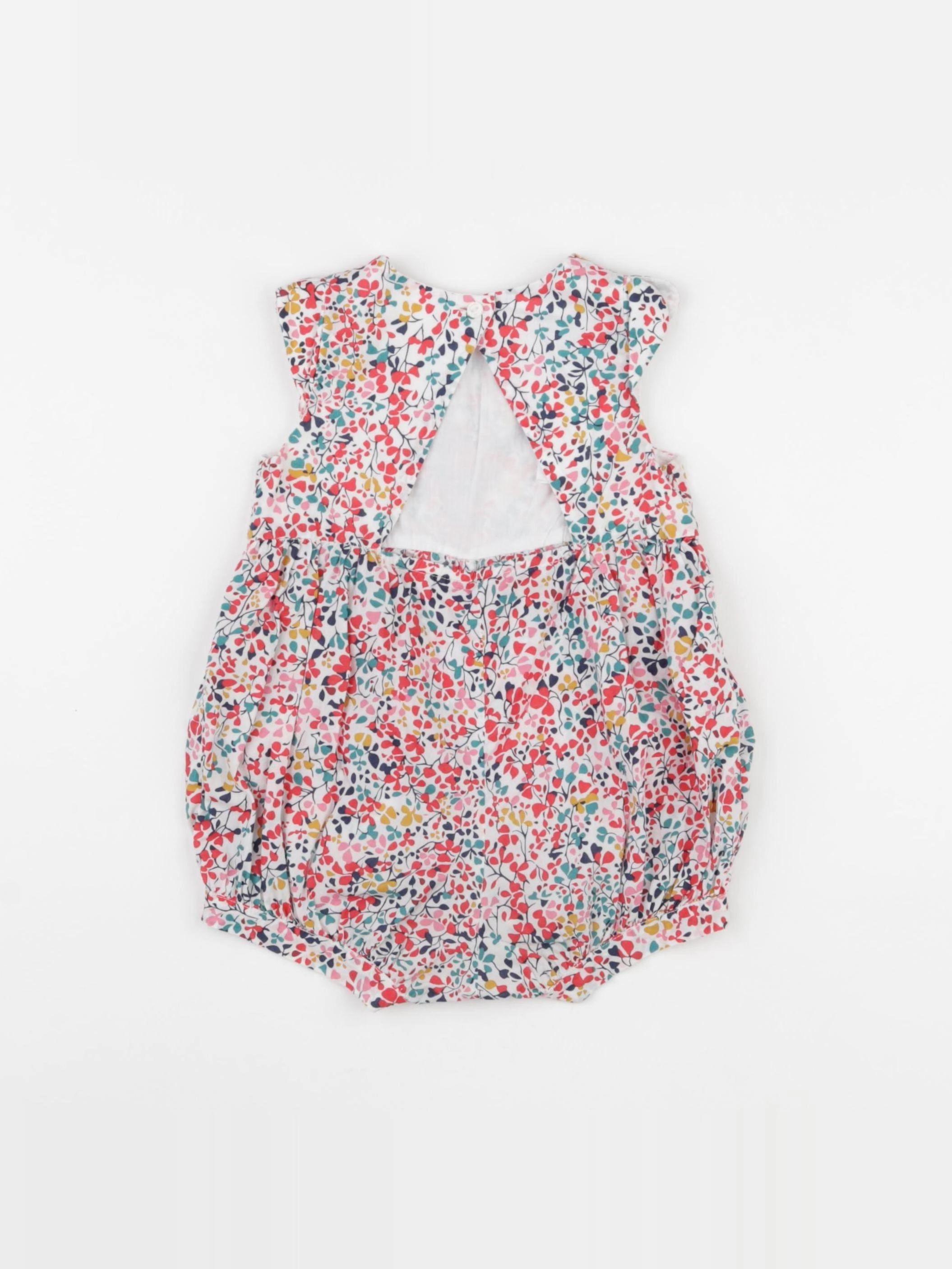 Jacadi - combinaison liberty multicolore - 12 mois