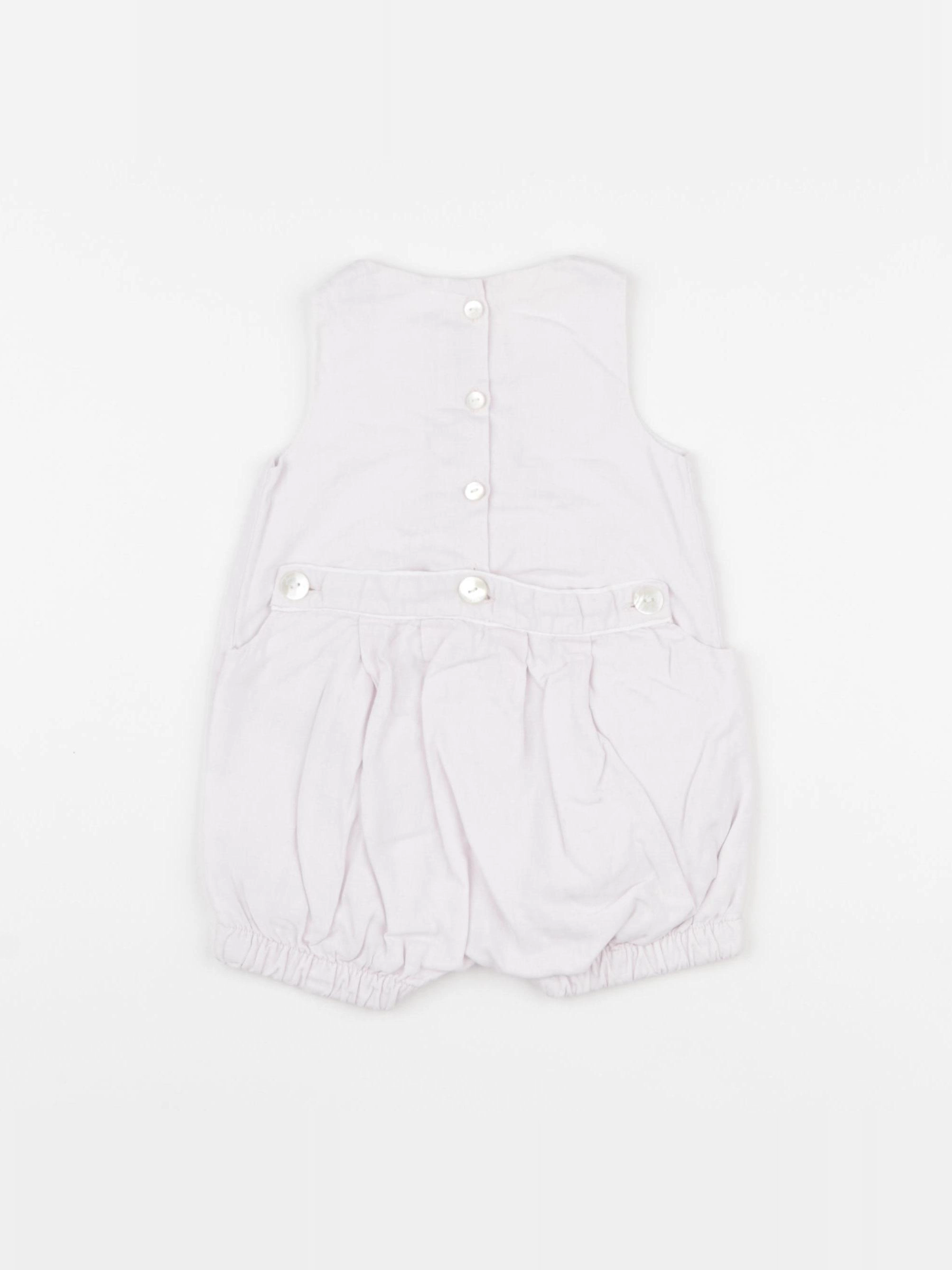 Jacadi - combinaison rose - 3 mois
