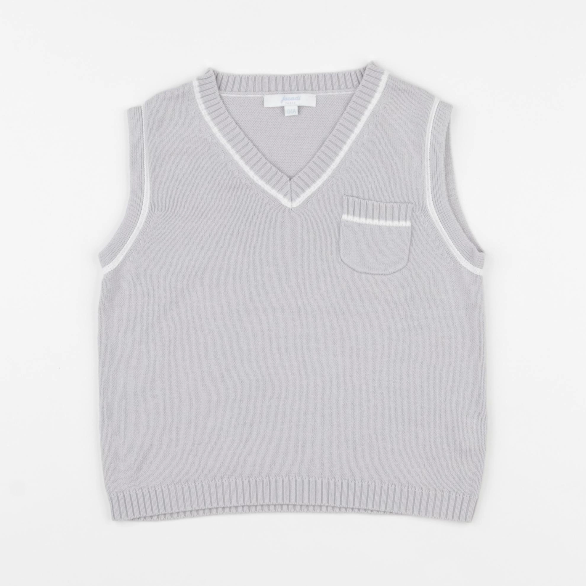 Jacadi - pull gris - 4 ans