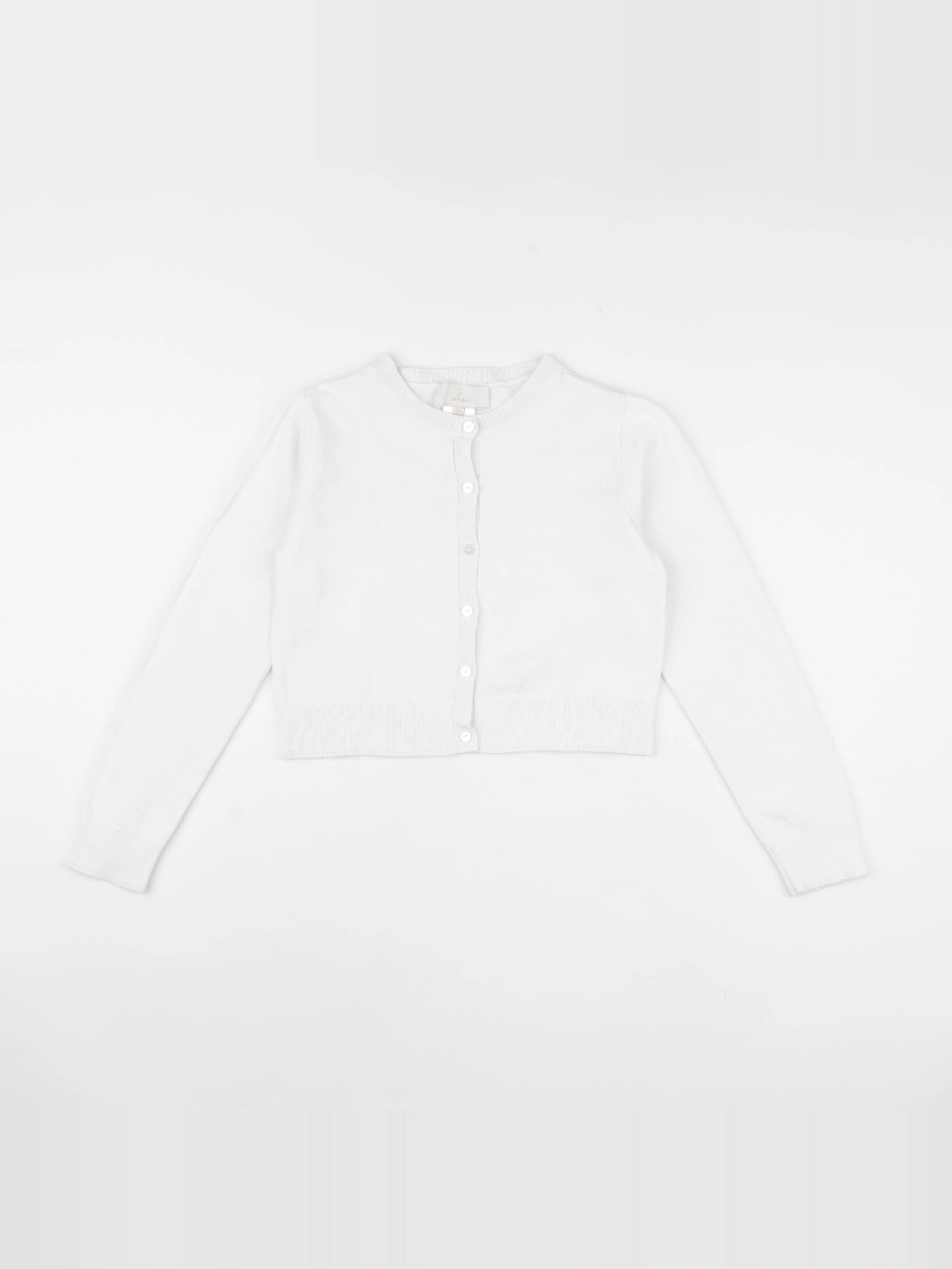 Jacadi - gilet blanc - 10 ans