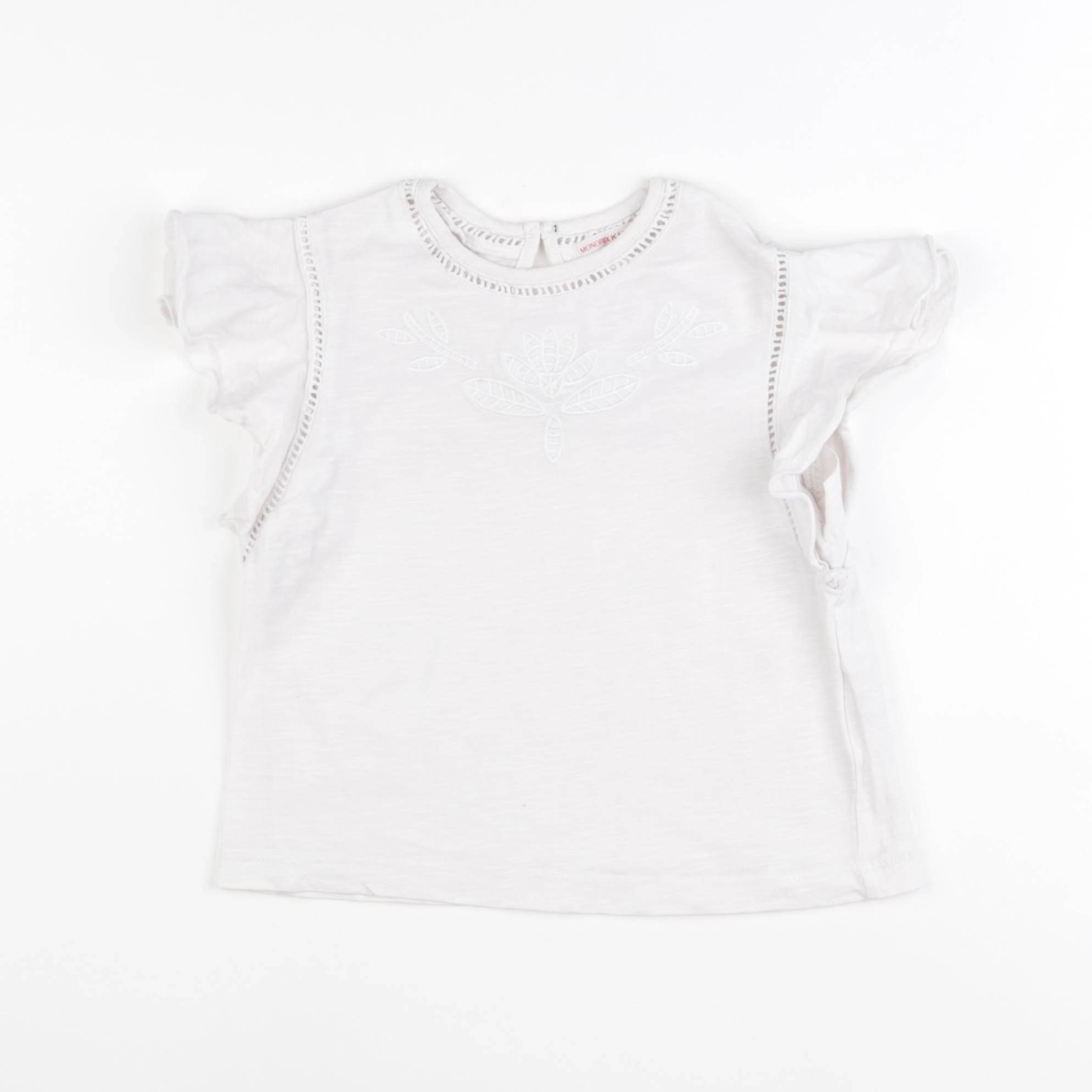 Monoprix - tee-shirt blanc - 4 ans