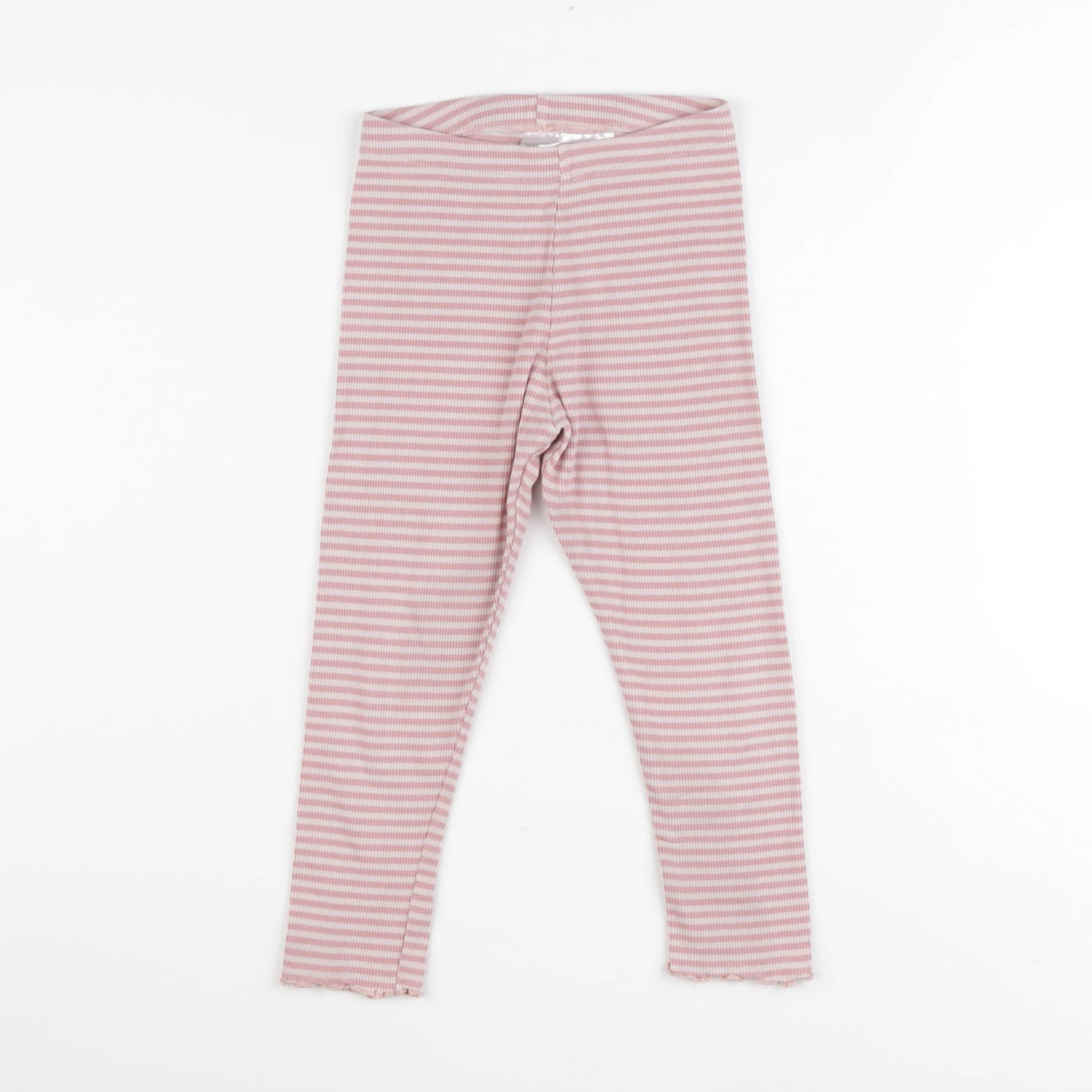 H&M - legging rose - 3/4 ans