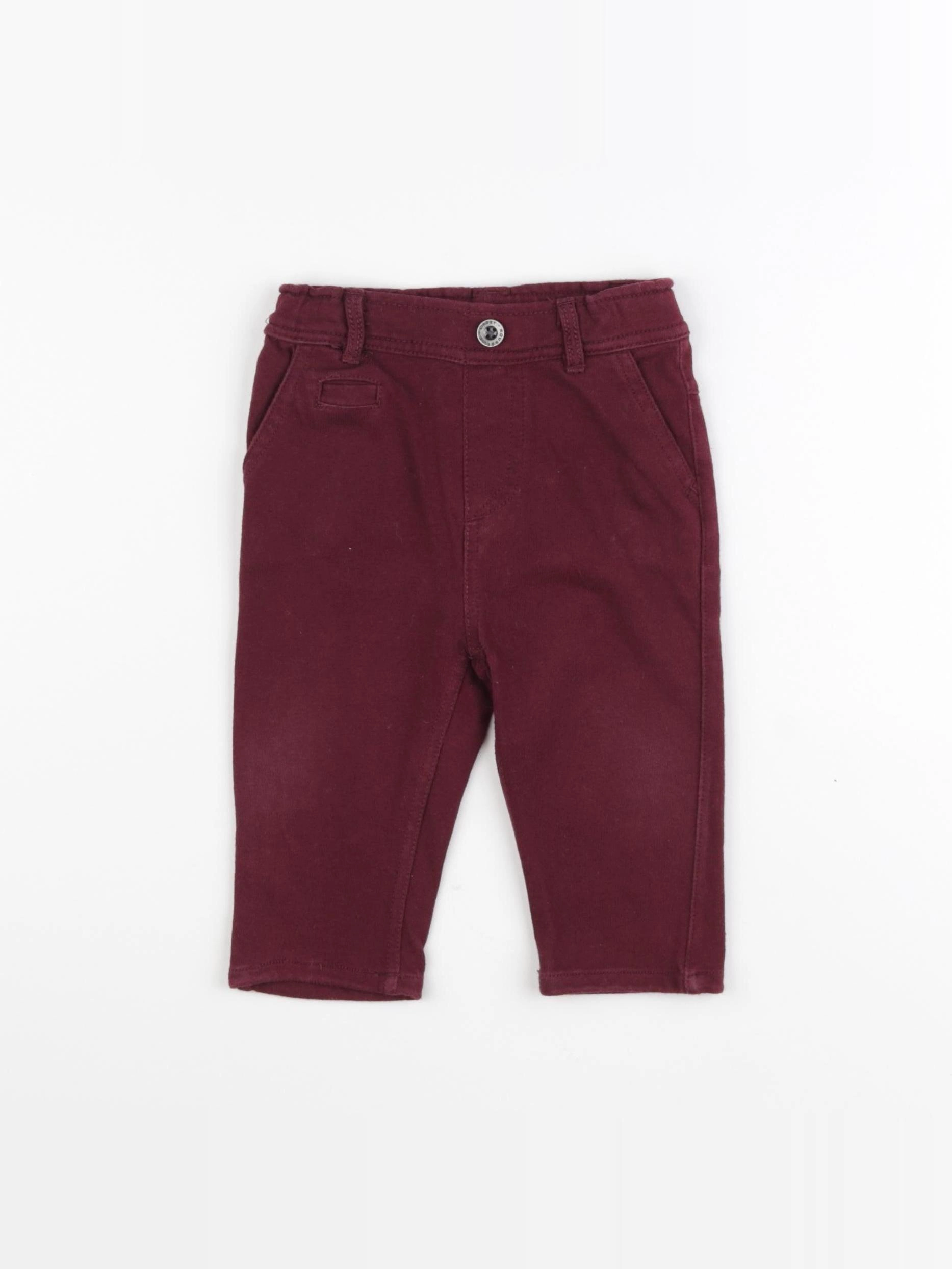 Cadet Rousselle - pantalon rouge - 12 mois