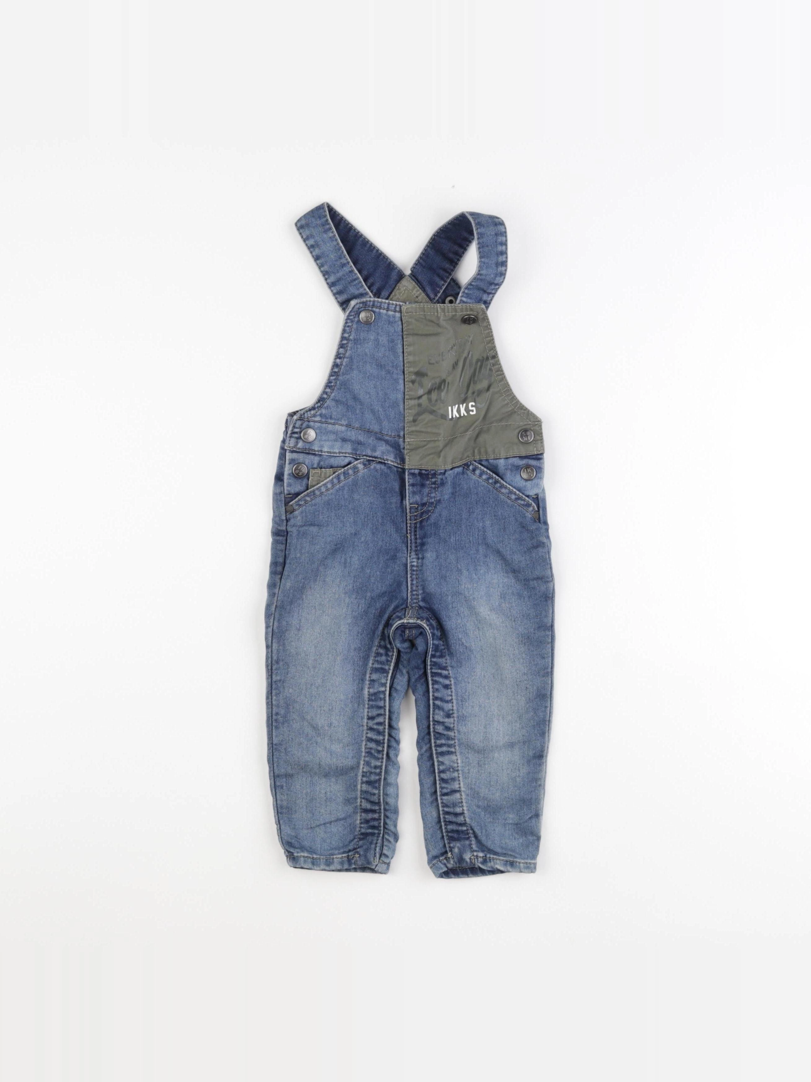 IKKS - salopette bleu - 6 mois