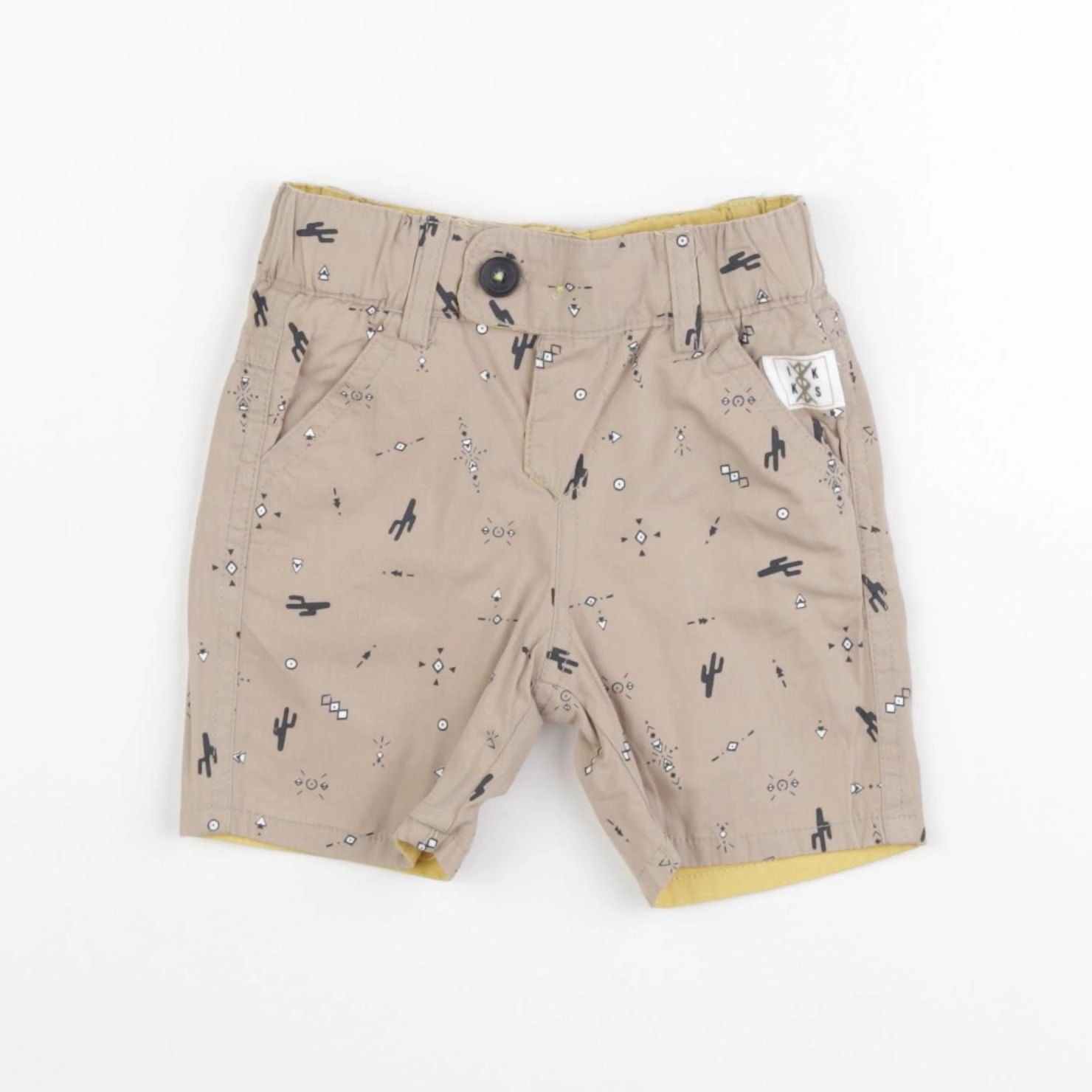 IKKS - short réversible multicolore - 6 mois