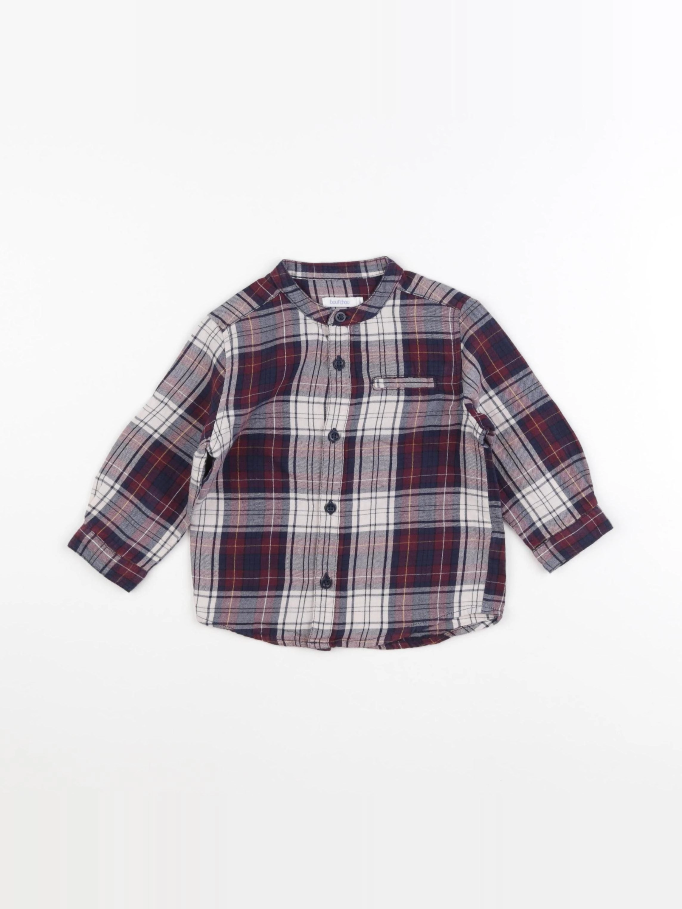 Boutchou - chemise multicolore - 12 mois