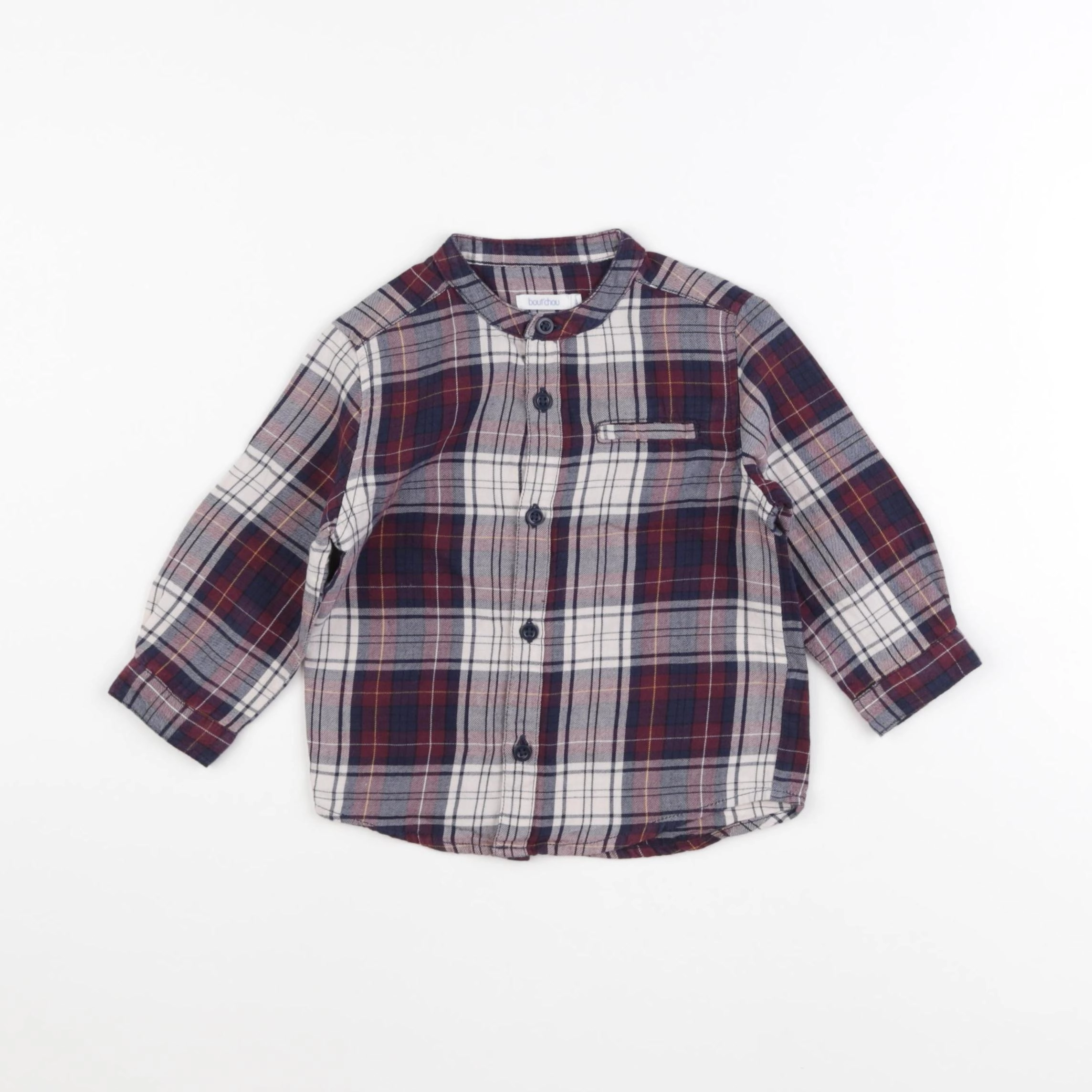 Boutchou - chemise multicolore - 12 mois