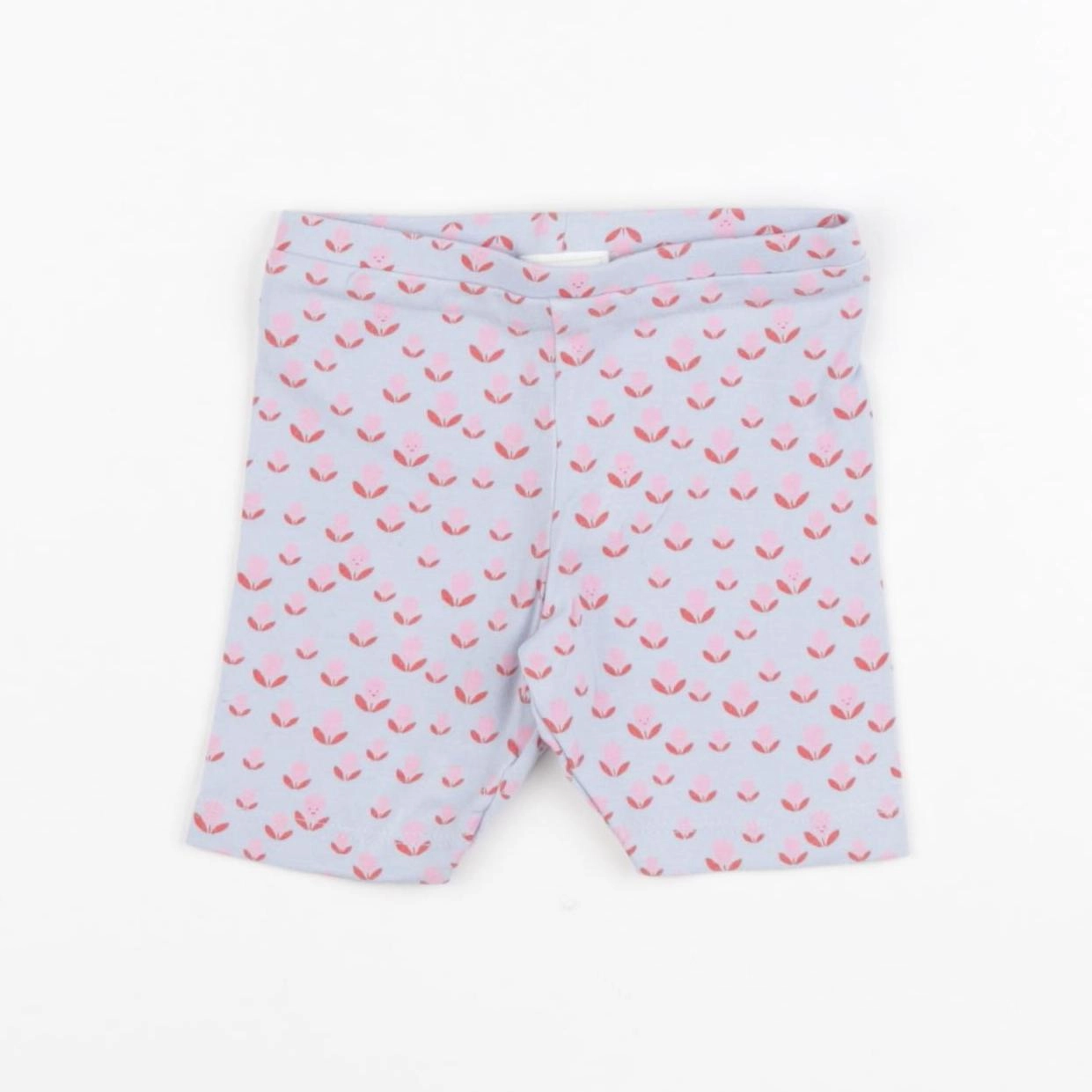 Tape à l'oeil - legging court bleu, rose - 6 mois