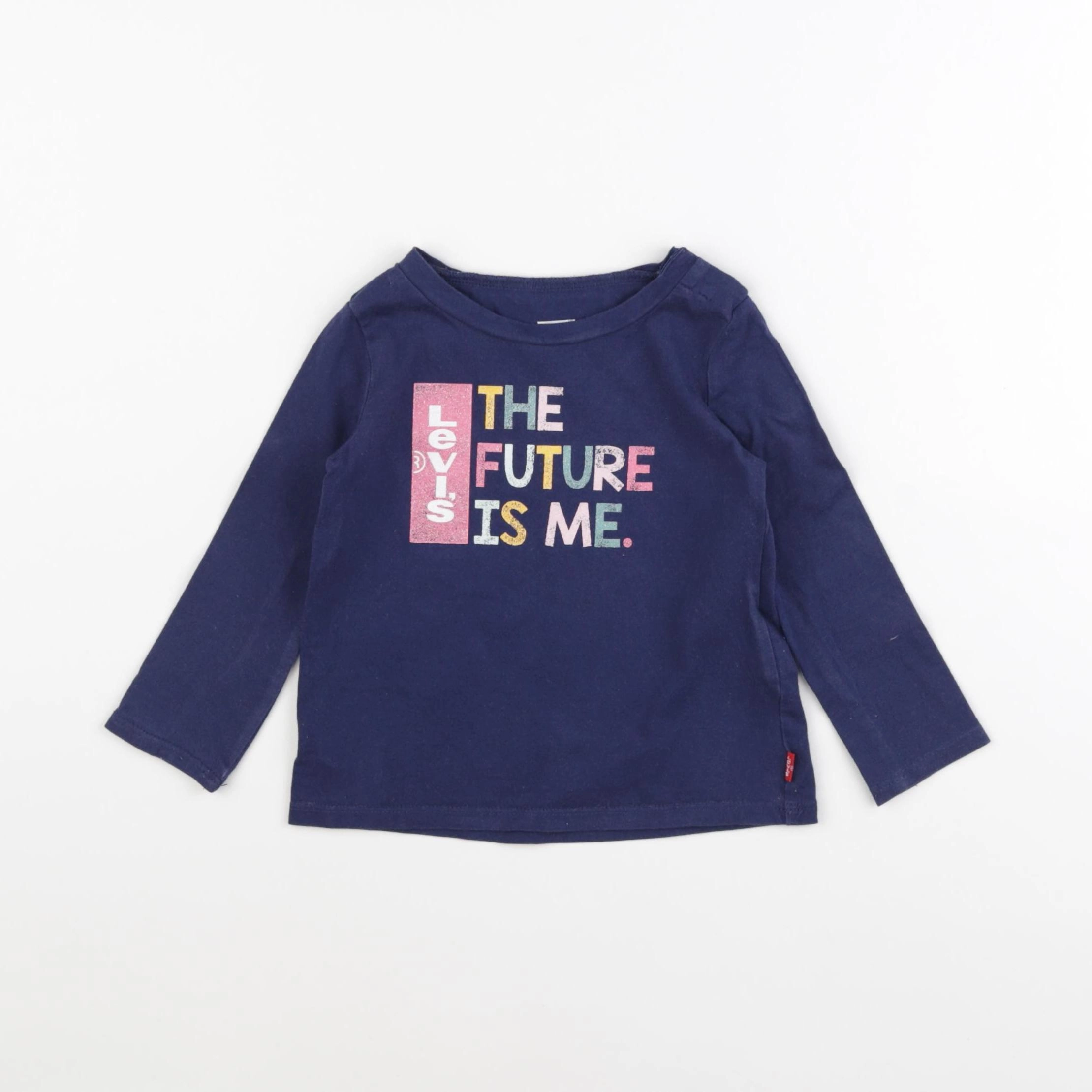 Levi's - tee-shirt bleu - 18 mois