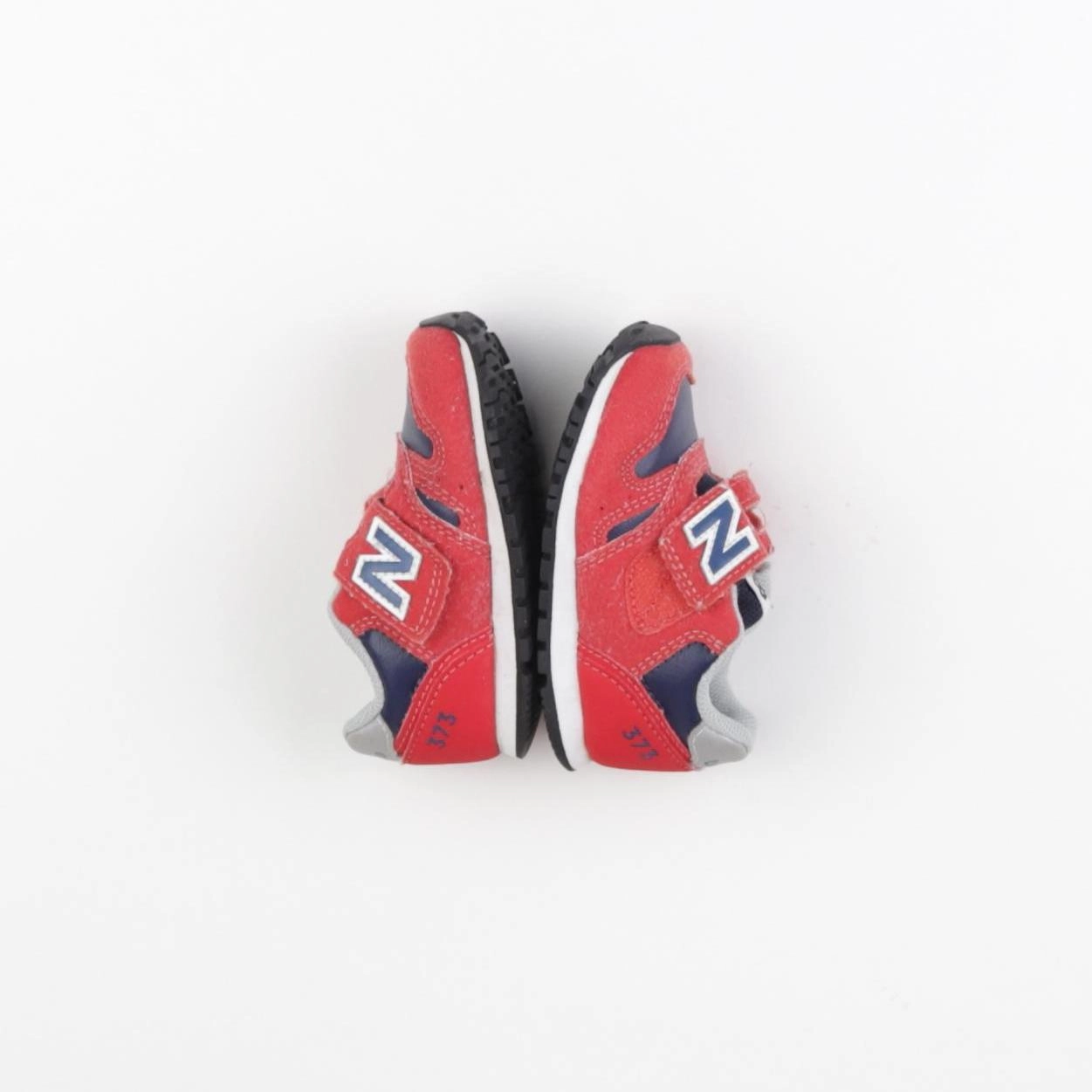 New Balance - tennis à scratch/ lacets rouge - pointure 21