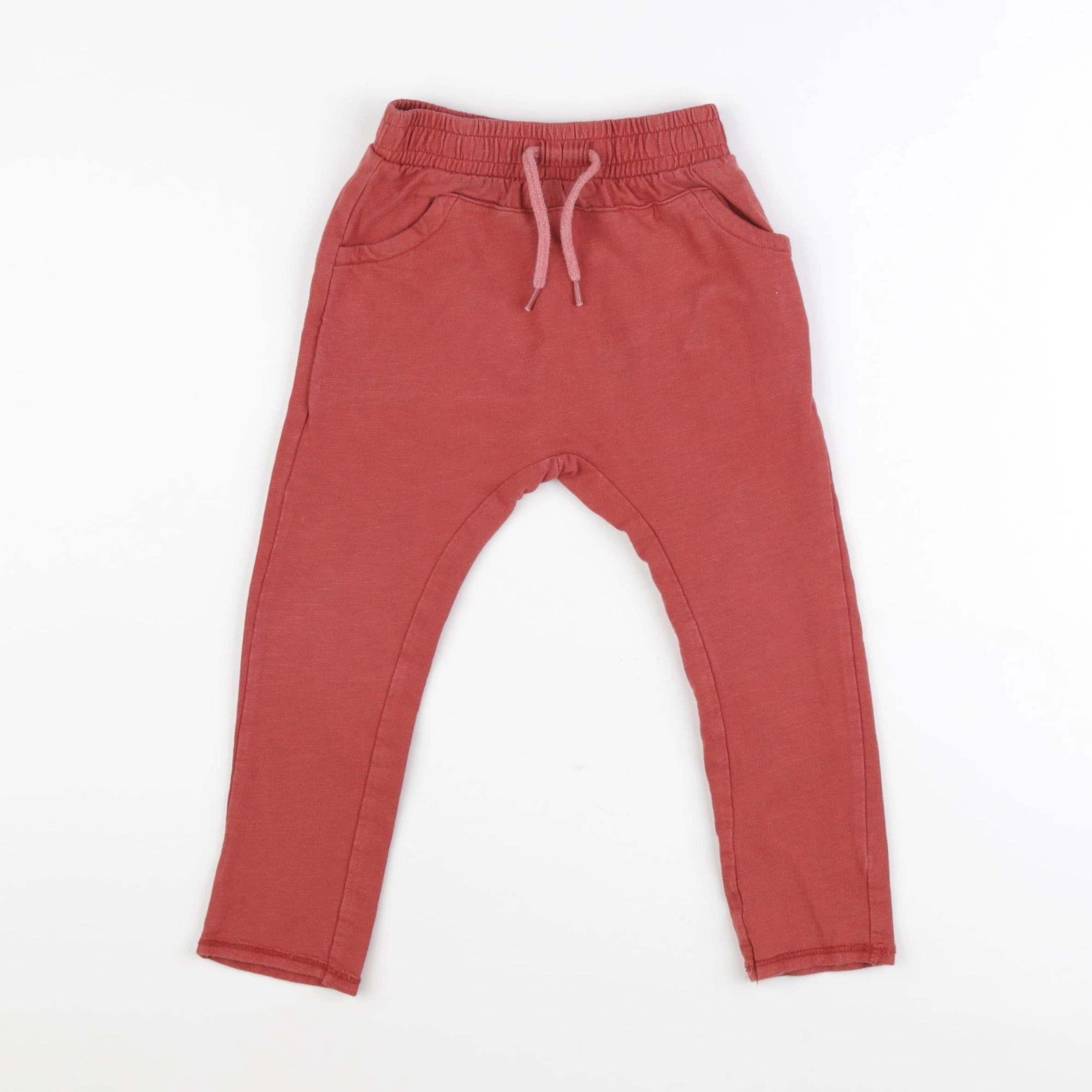 Vertbaudet - pantalon orange - 36 mois