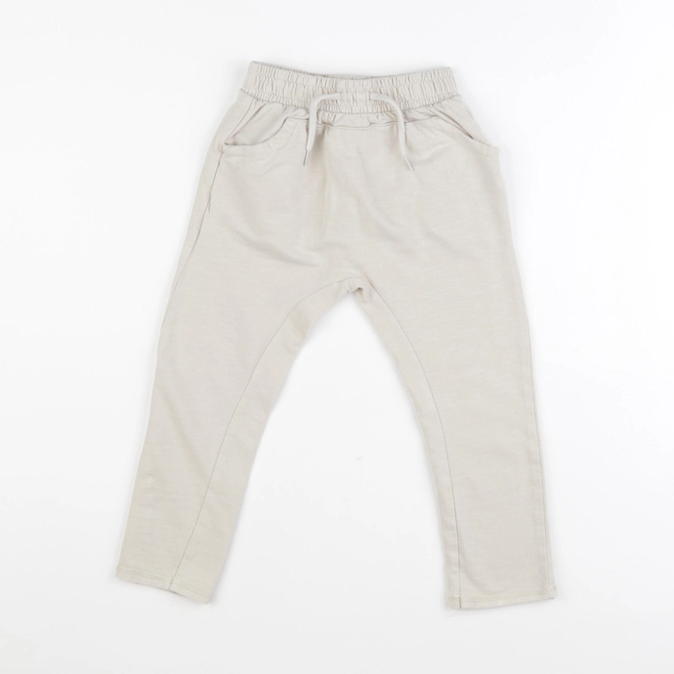 Vertbaudet - pantalon beige - 36 mois