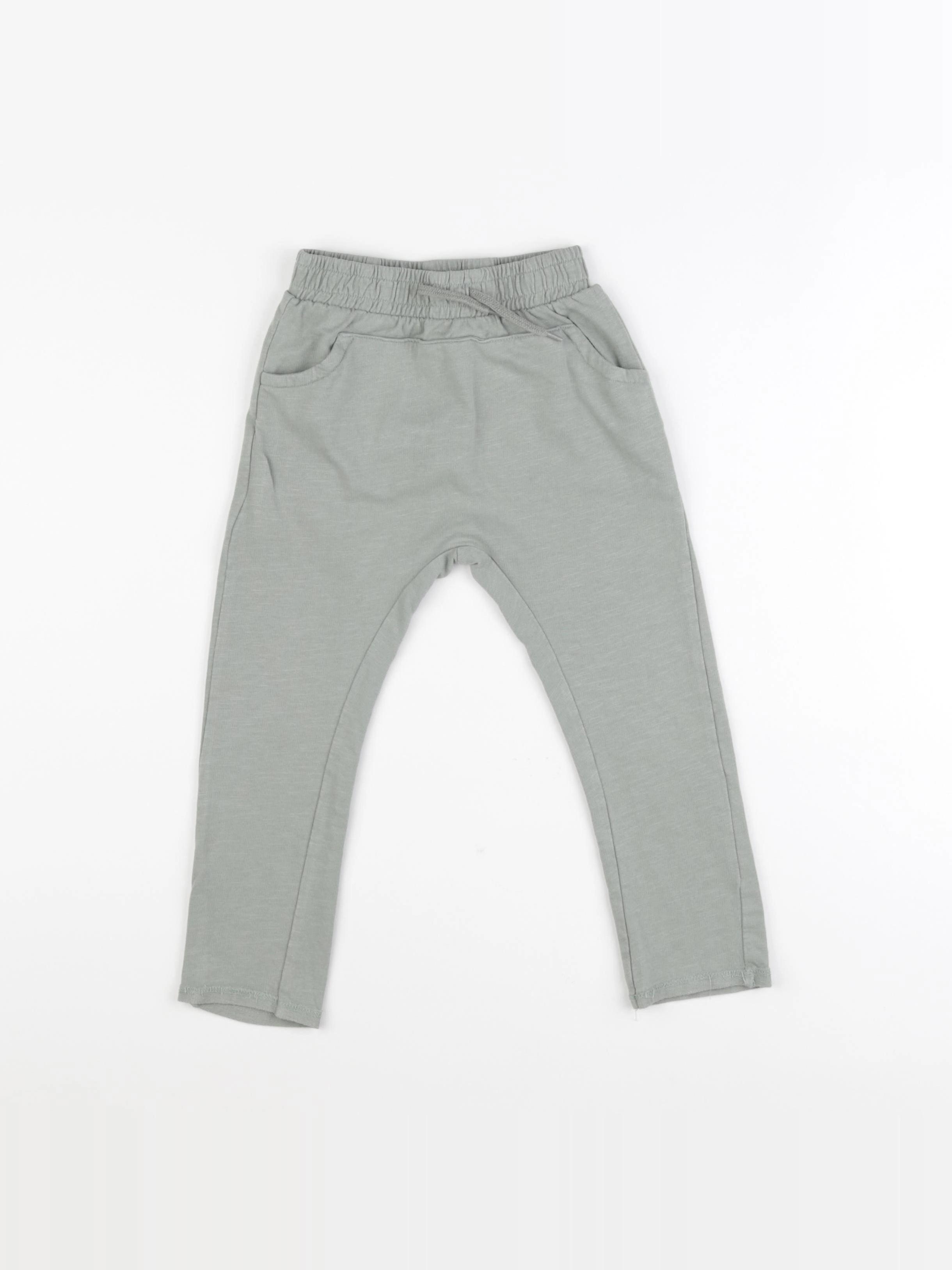 Vertbaudet - pantalon vert - 36 mois