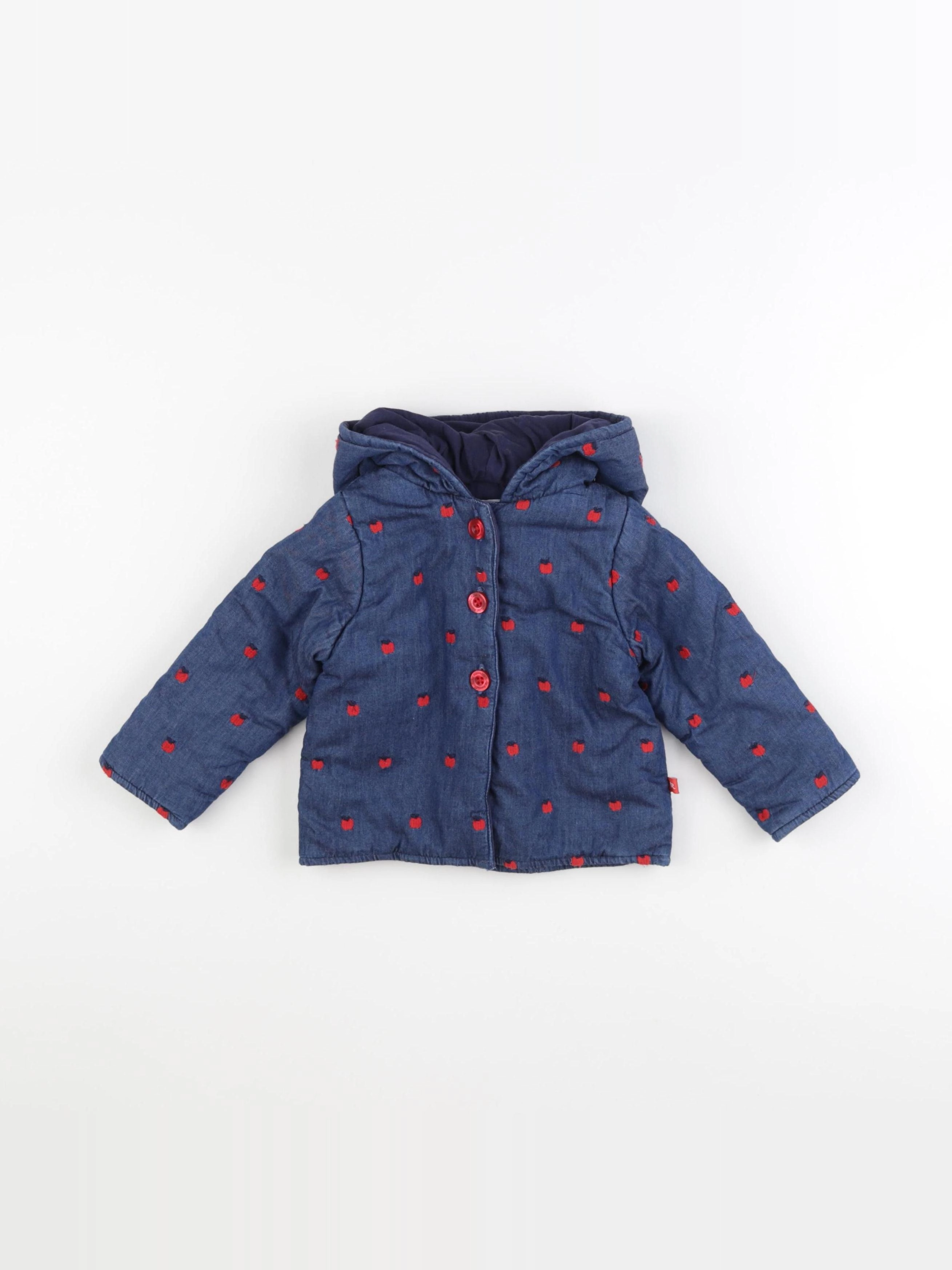 Cadet Rousselle - veste bleu - 12 mois