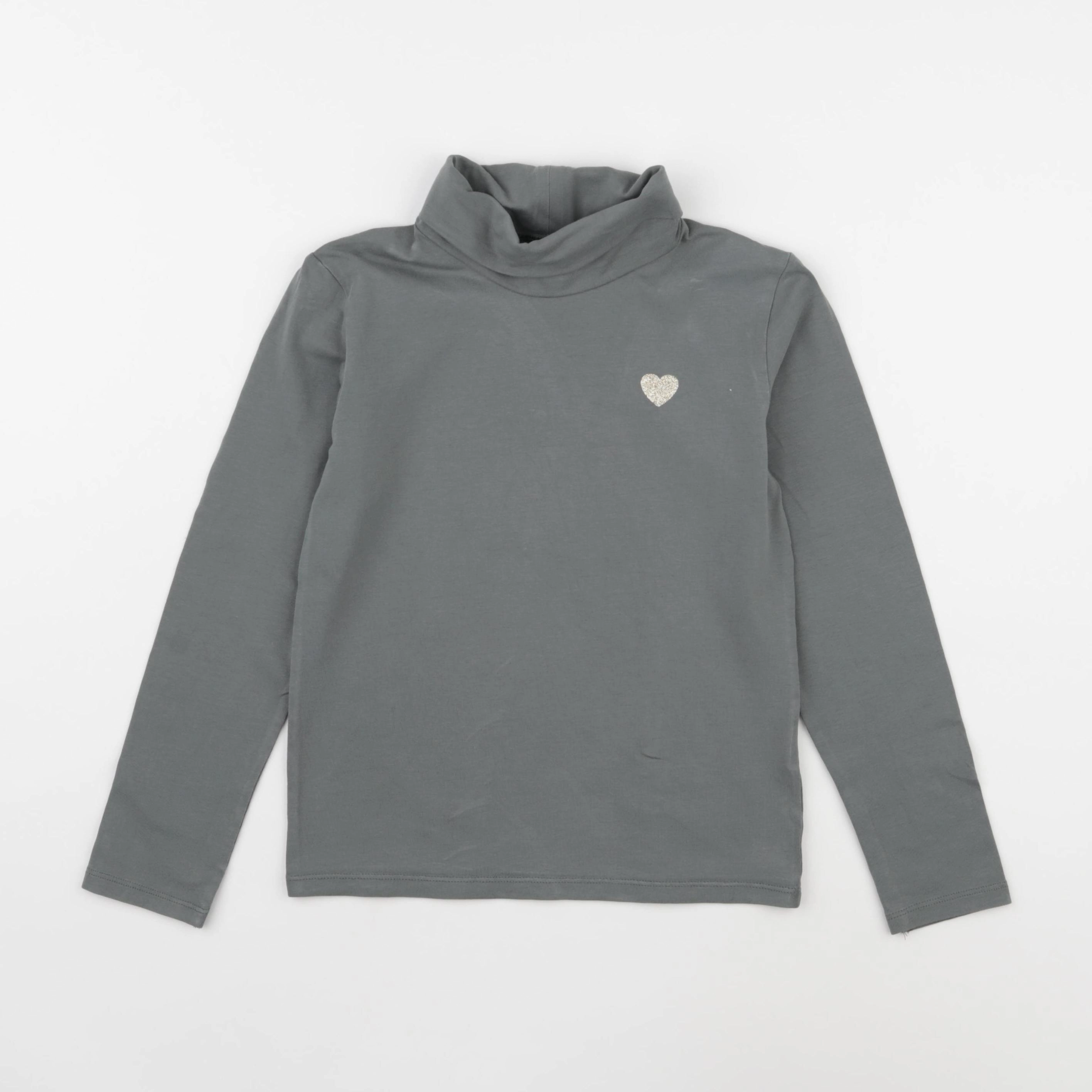 Vertbaudet - sous-pull vert - 8 ans