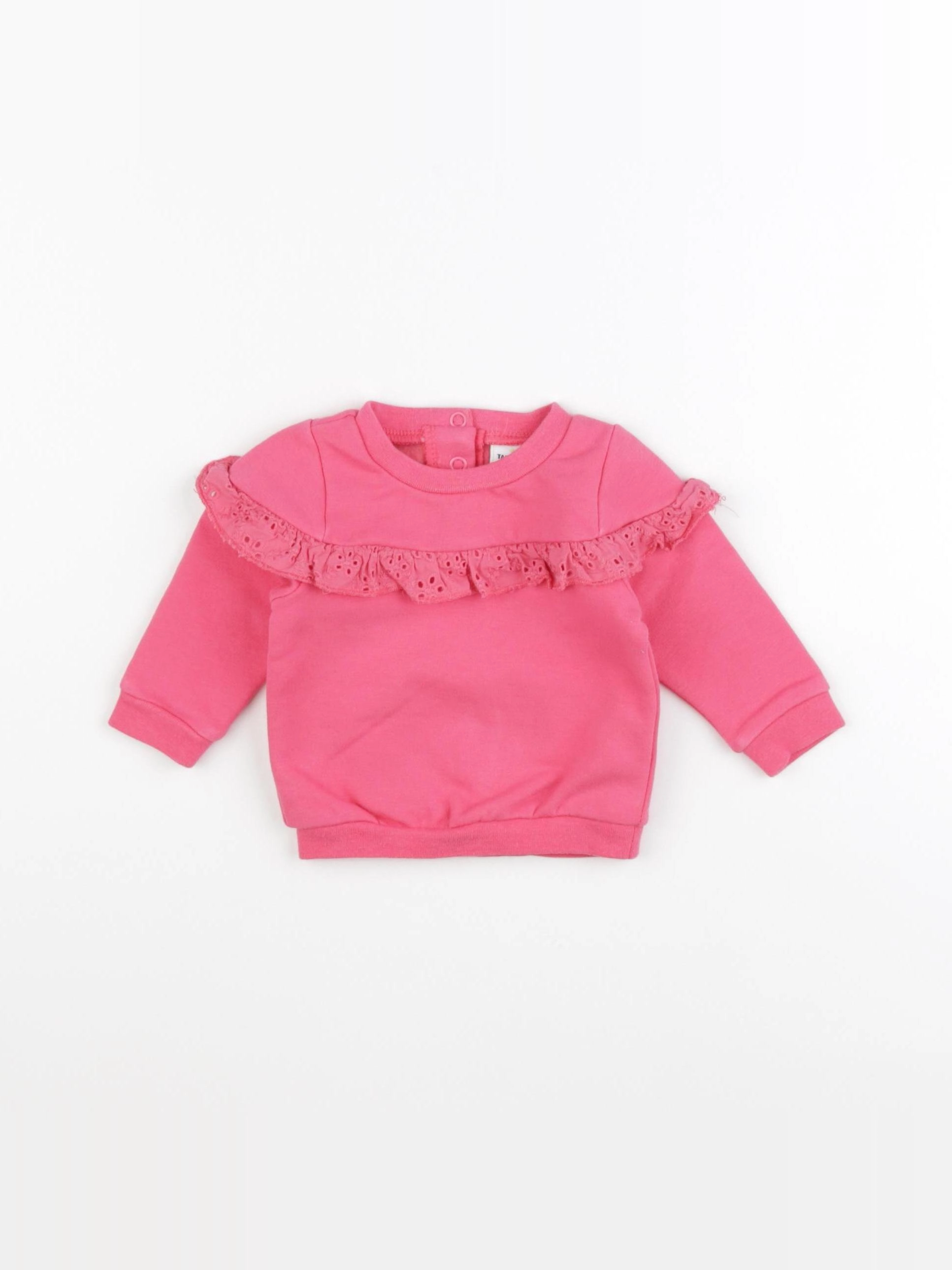 Tape à l'oeil - sweat rose - 3 mois
