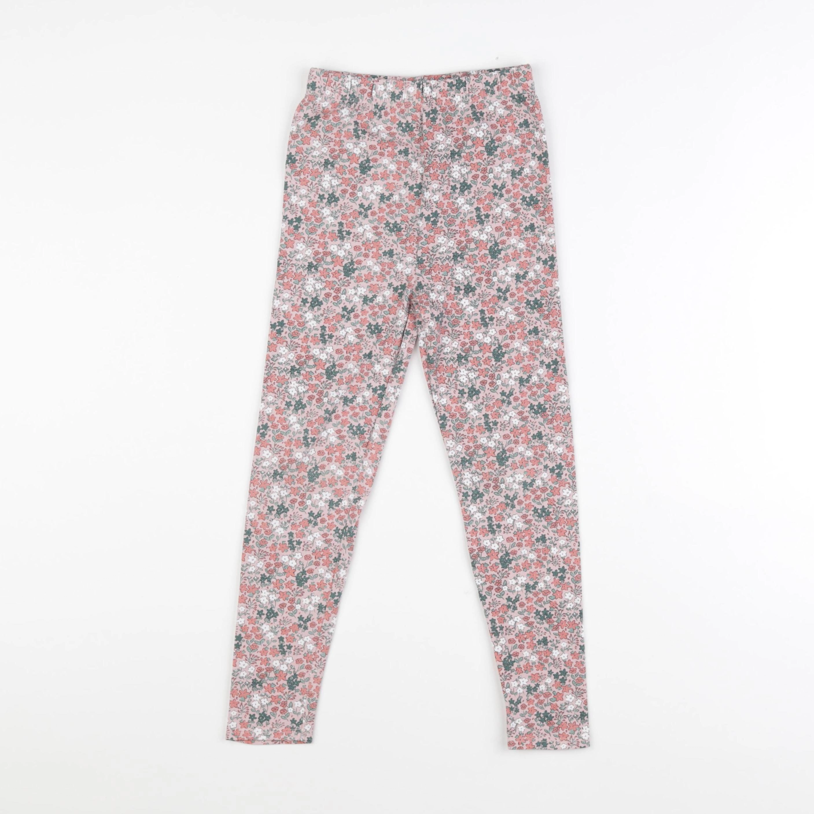 Vertbaudet - legging vert, rose - 6 ans