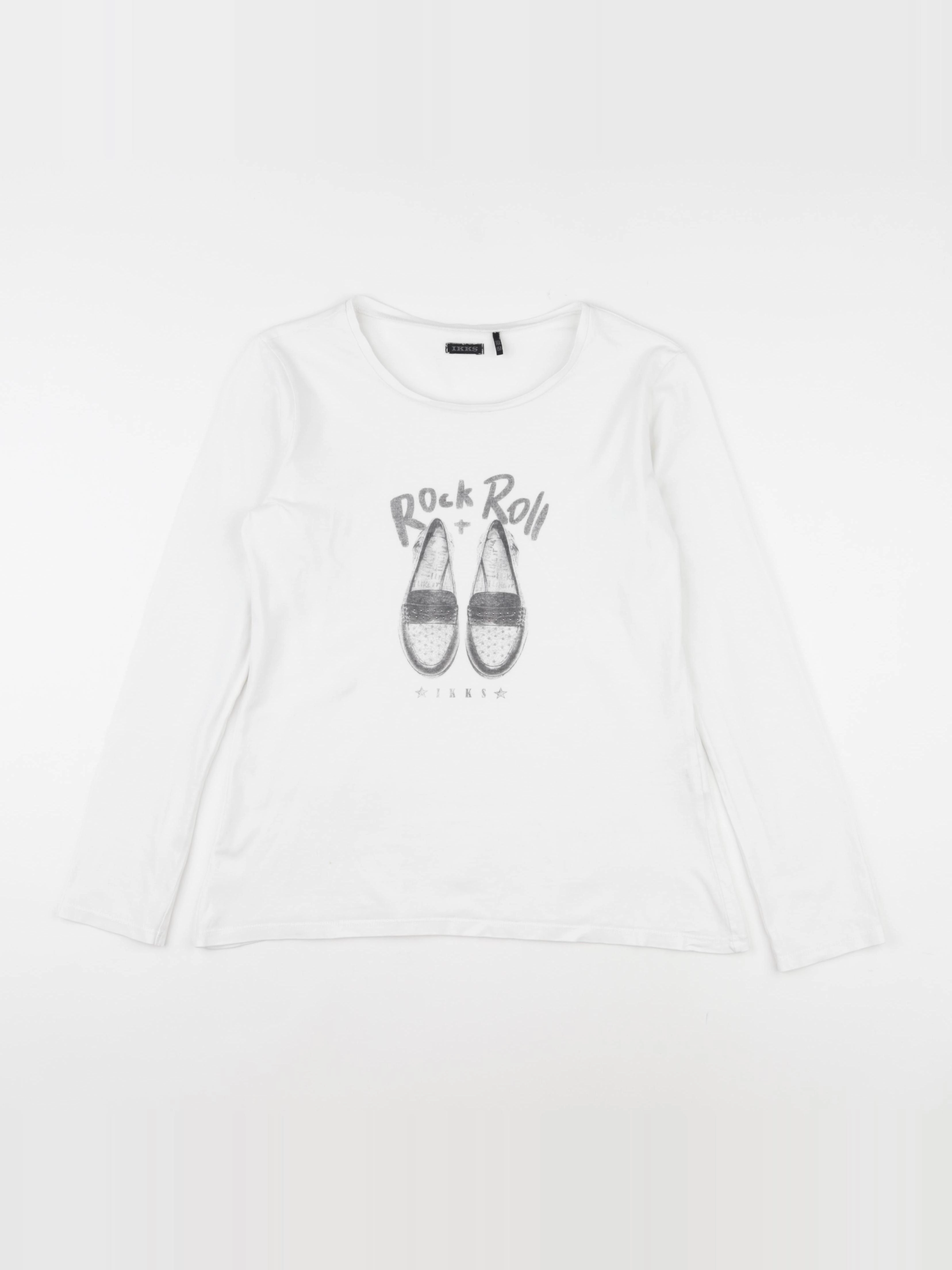 IKKS - tee-shirt blanc - 14 ans