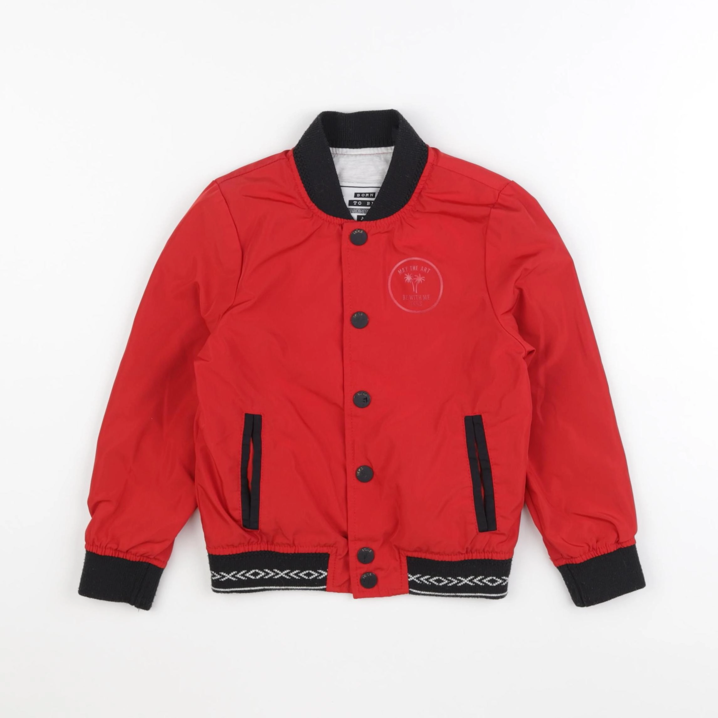 IKKS - veste rouge - 4 ans