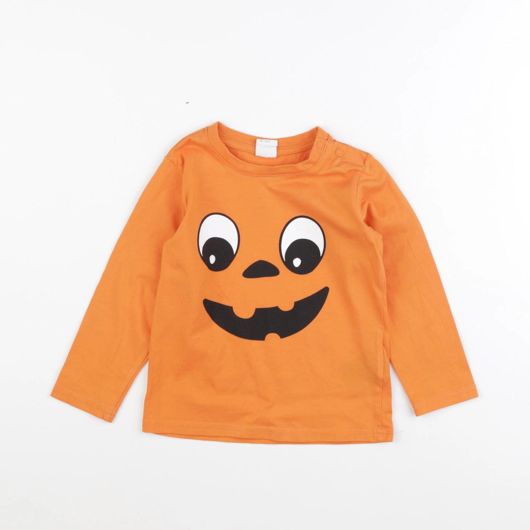 H&M - tee-shirt orange - 18/24 mois