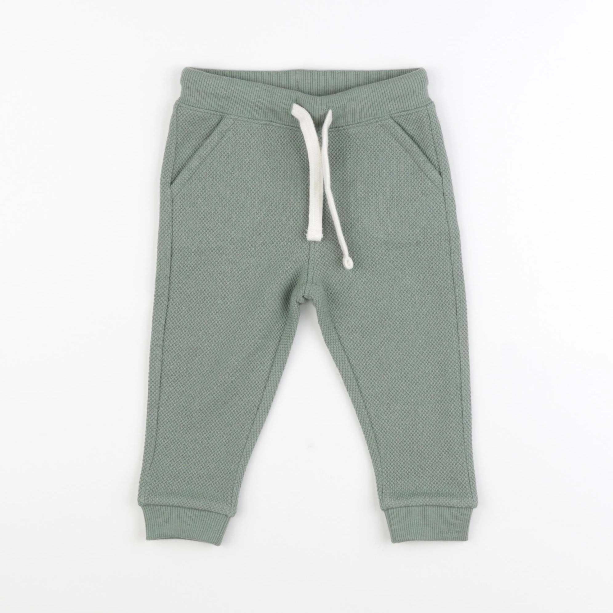 H&M - legging vert - 12 mois