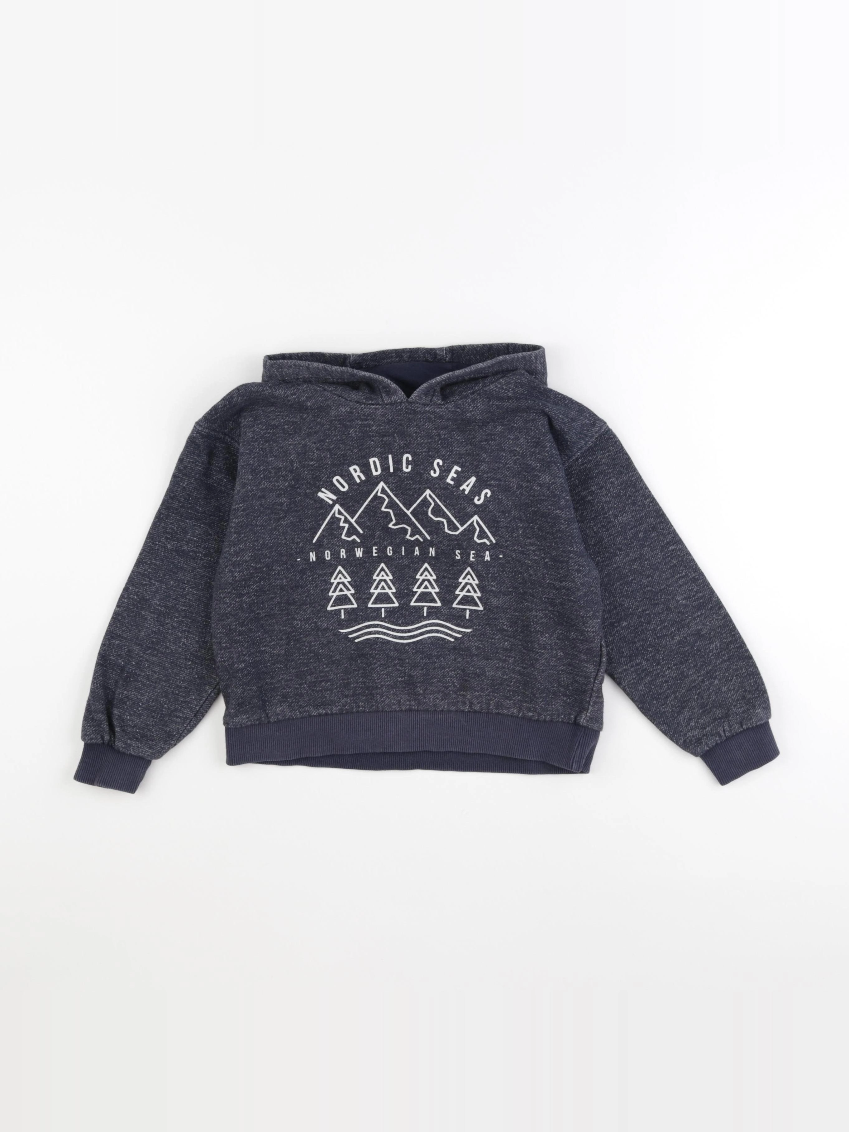 Vertbaudet - sweat bleu - 5 ans