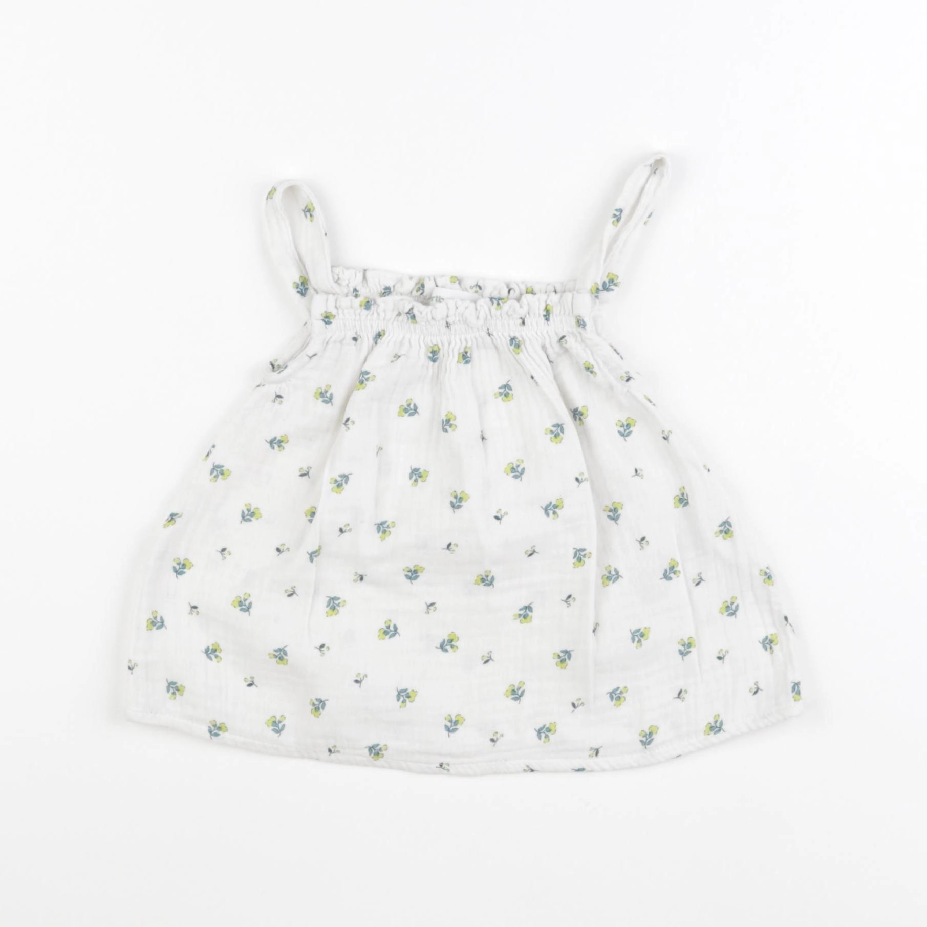 Vertbaudet - blouse bleu - 2 ans