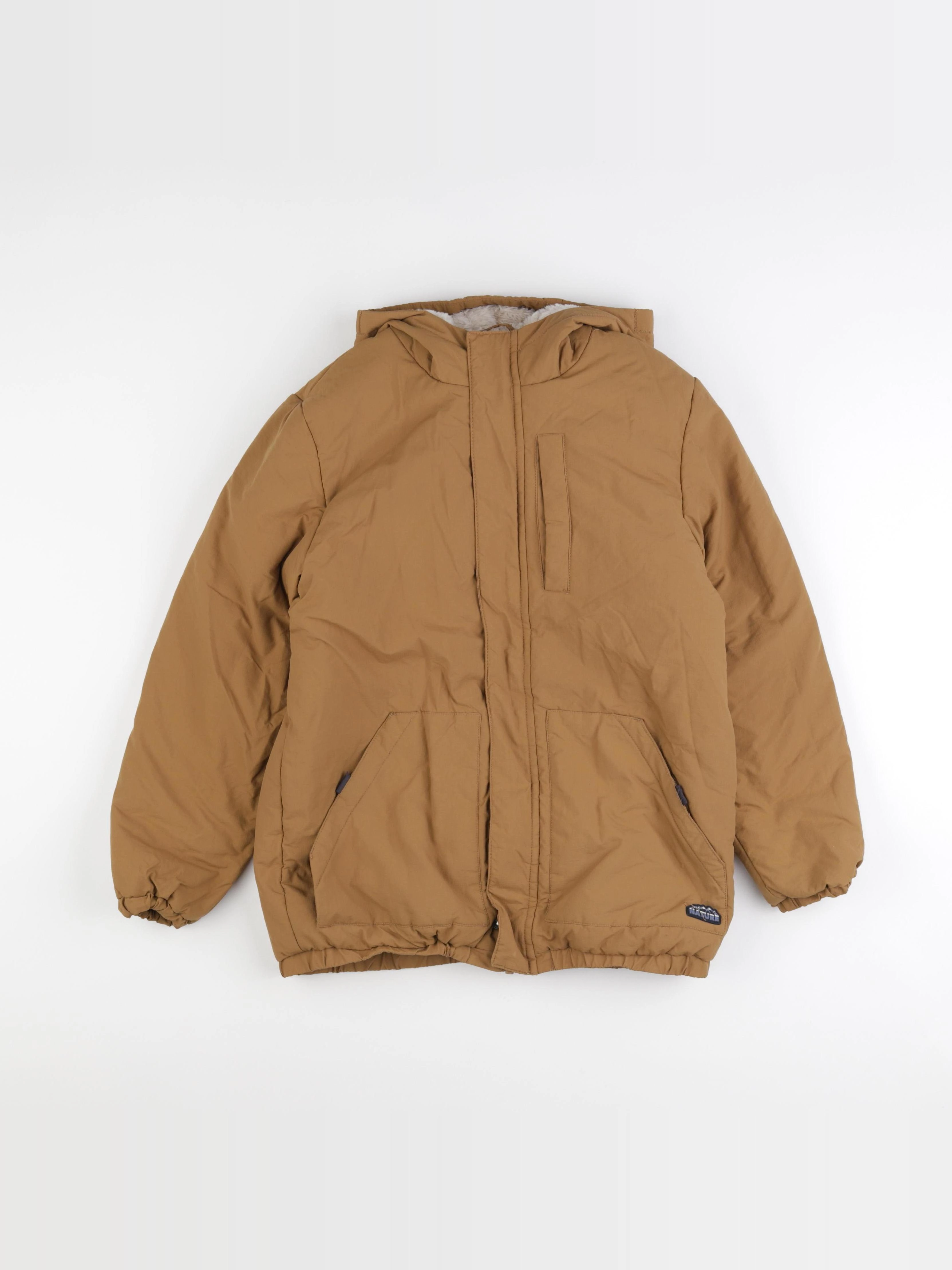 Vertbaudet - parka marron - 12 ans