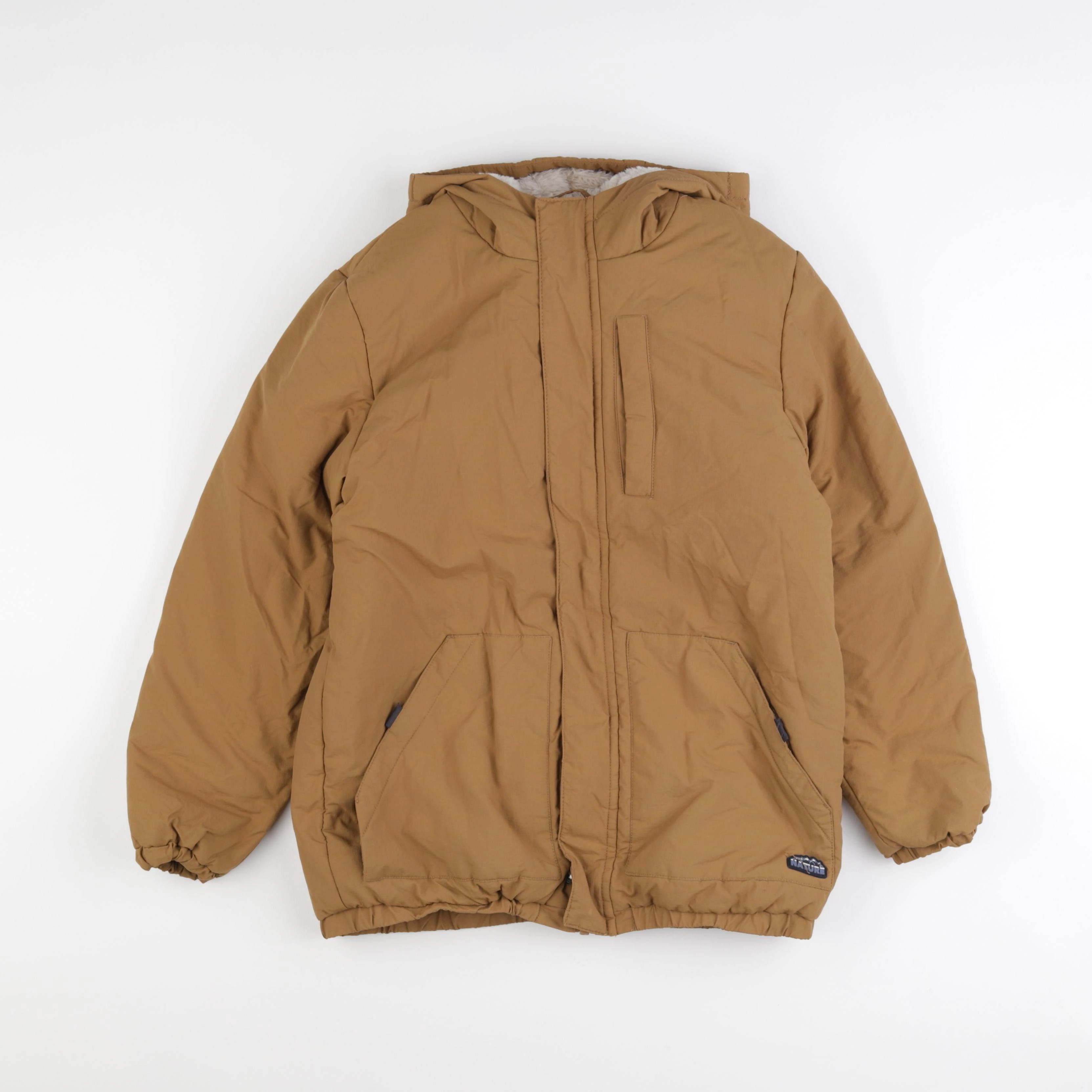Vertbaudet - parka marron - 12 ans