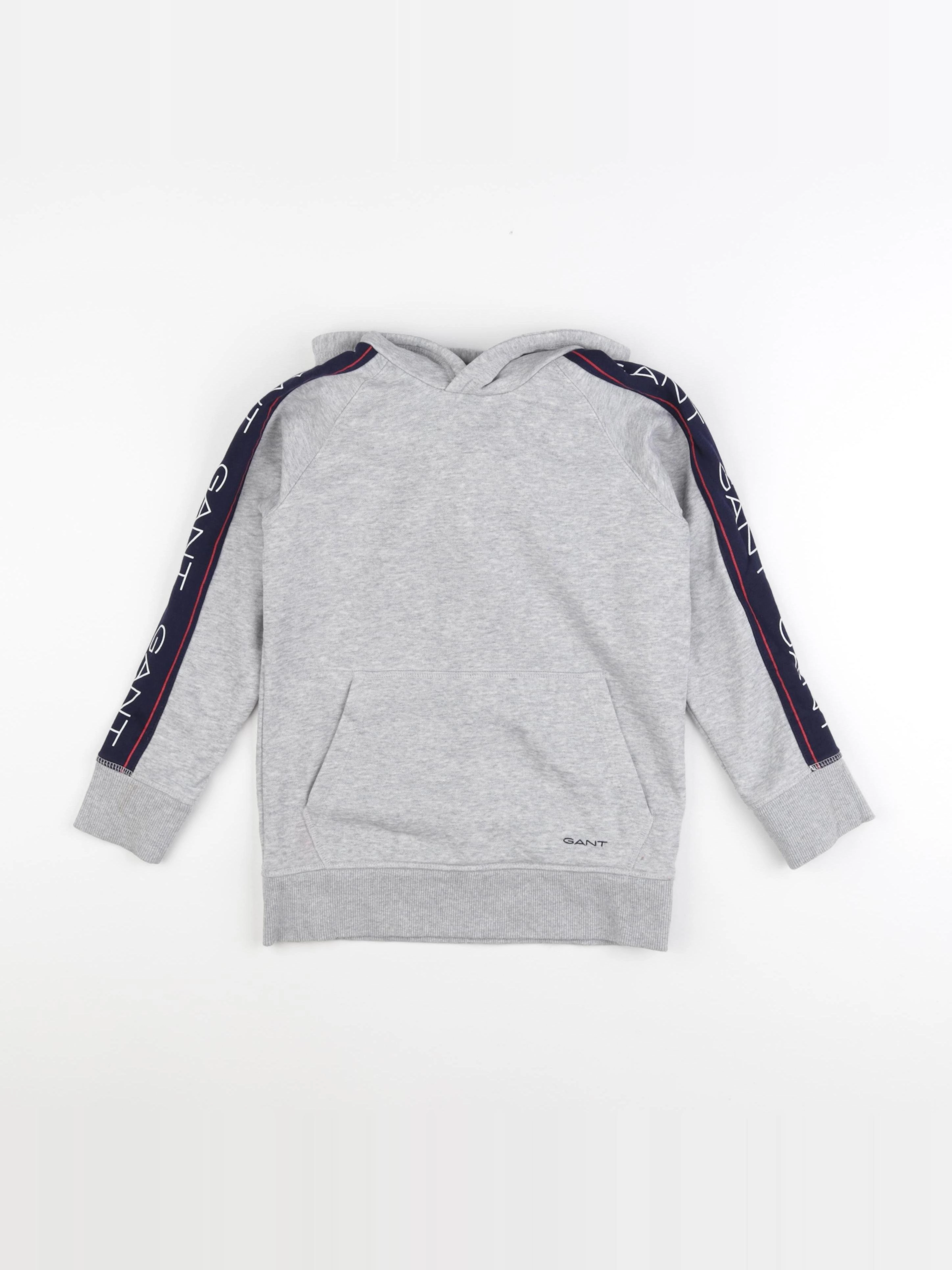 GANT - sweat gris - 7/8 ans