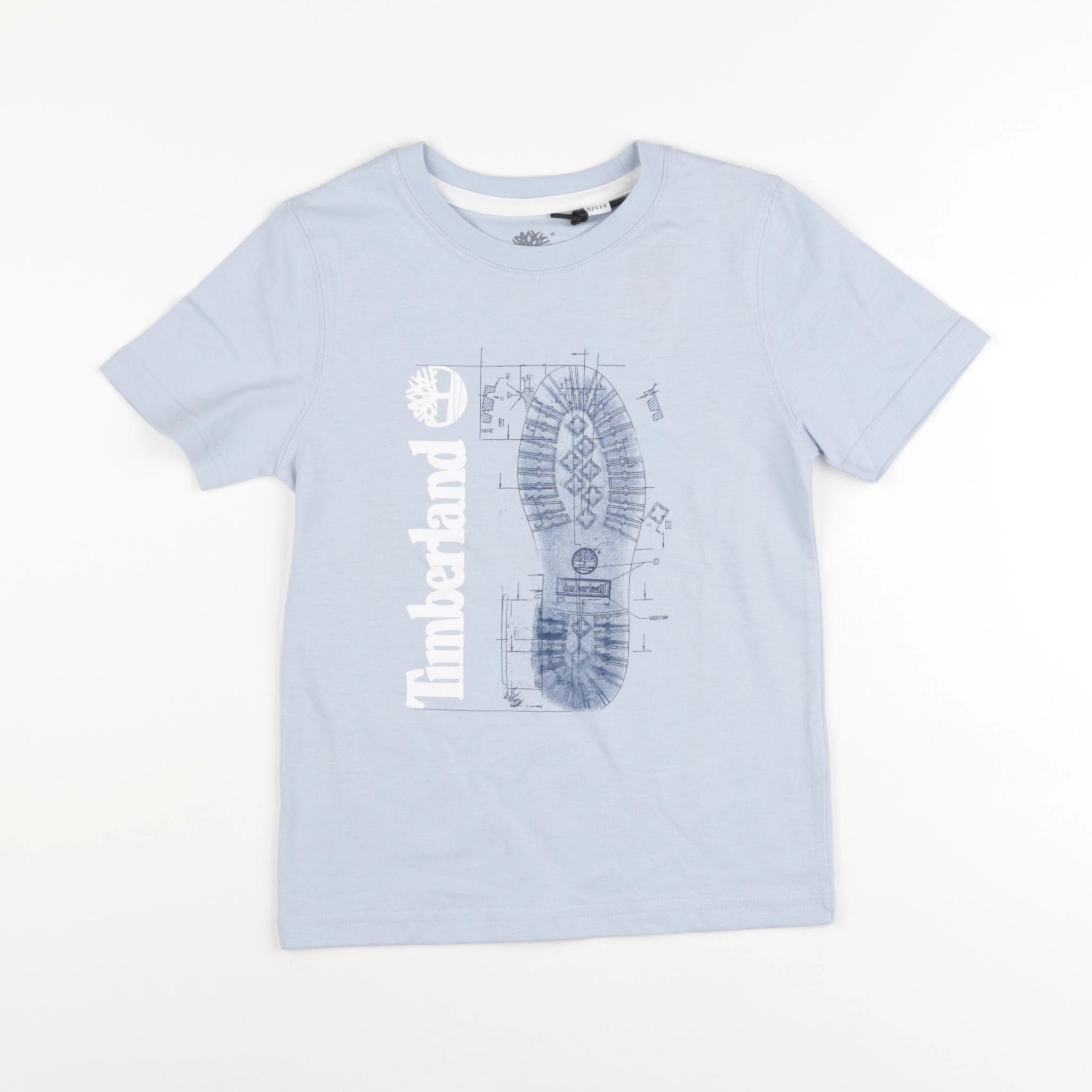 Timberland - tee-shirt bleu - 6 ans