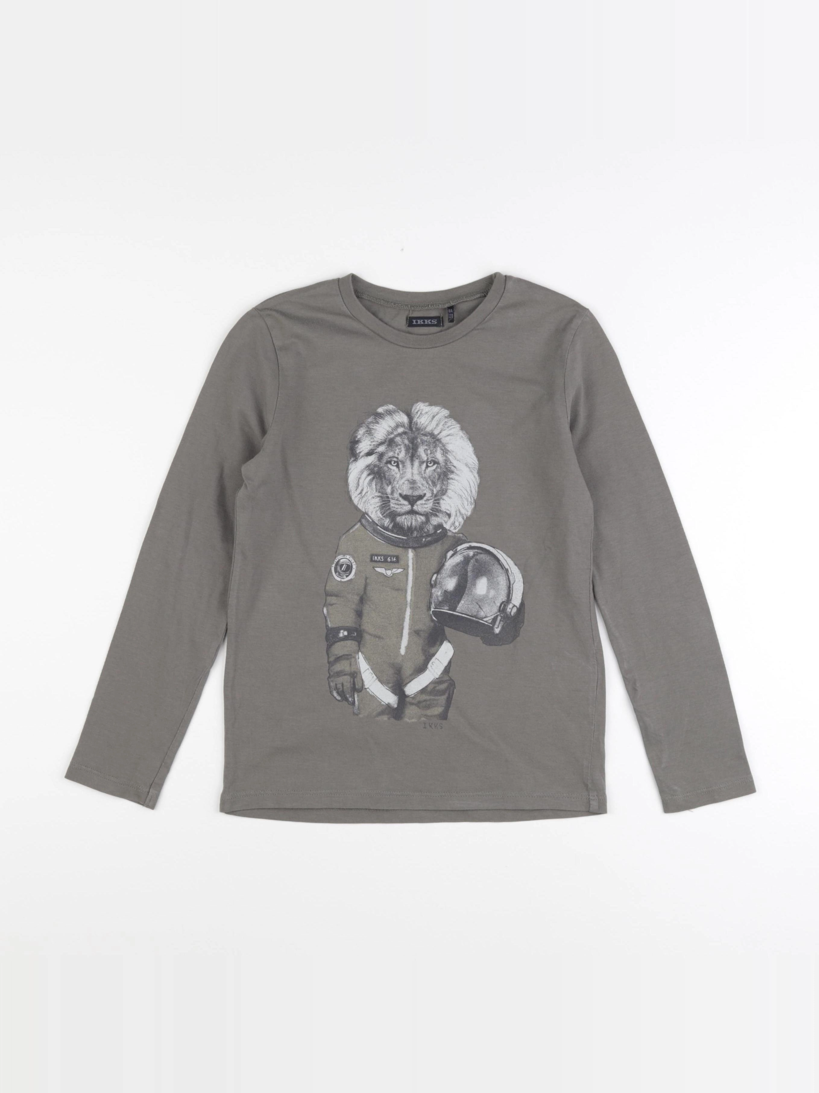 IKKS - tee-shirt vert - 8 ans